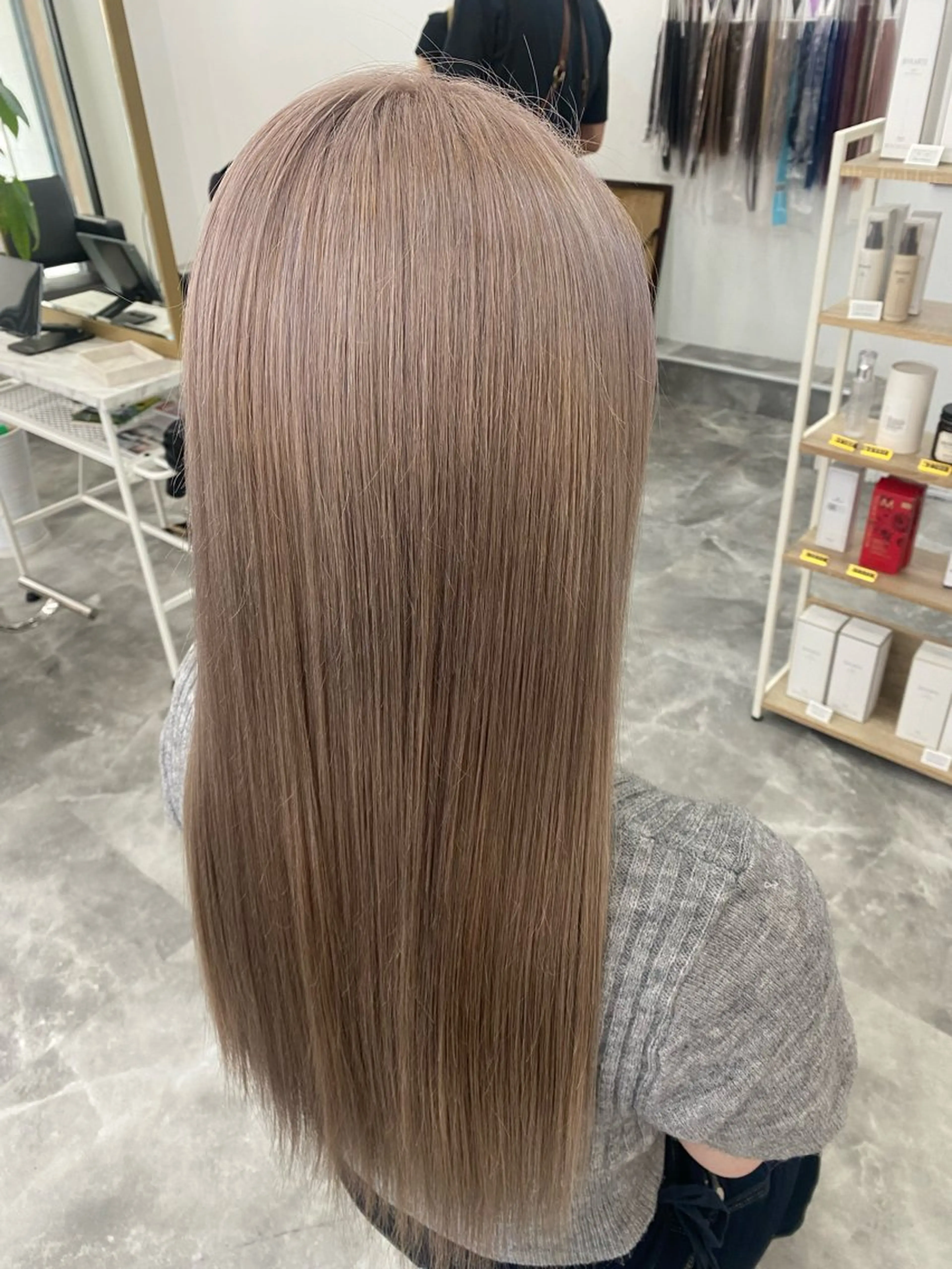 セミロング ヘアカラー Belle   / kaede🍁のヘアスタイル