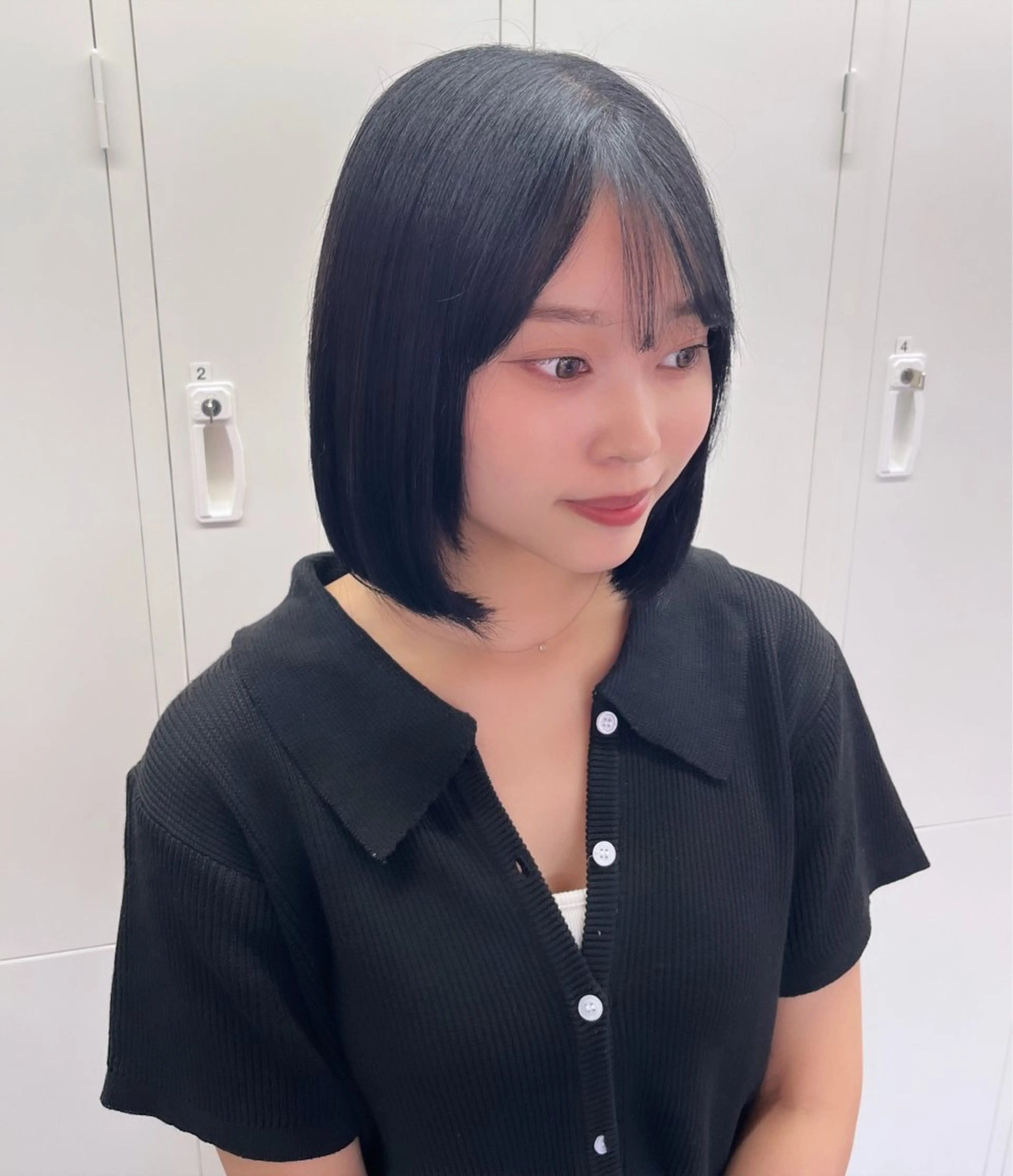 ミディアム カラー 黒髪 カット ヘアカラー La fith hair Mimi 流山おおたかの森店所属・🎀艶モテ/髪質改善 🎀♡𝒀𝑼𝑨♡のヘアスタイル