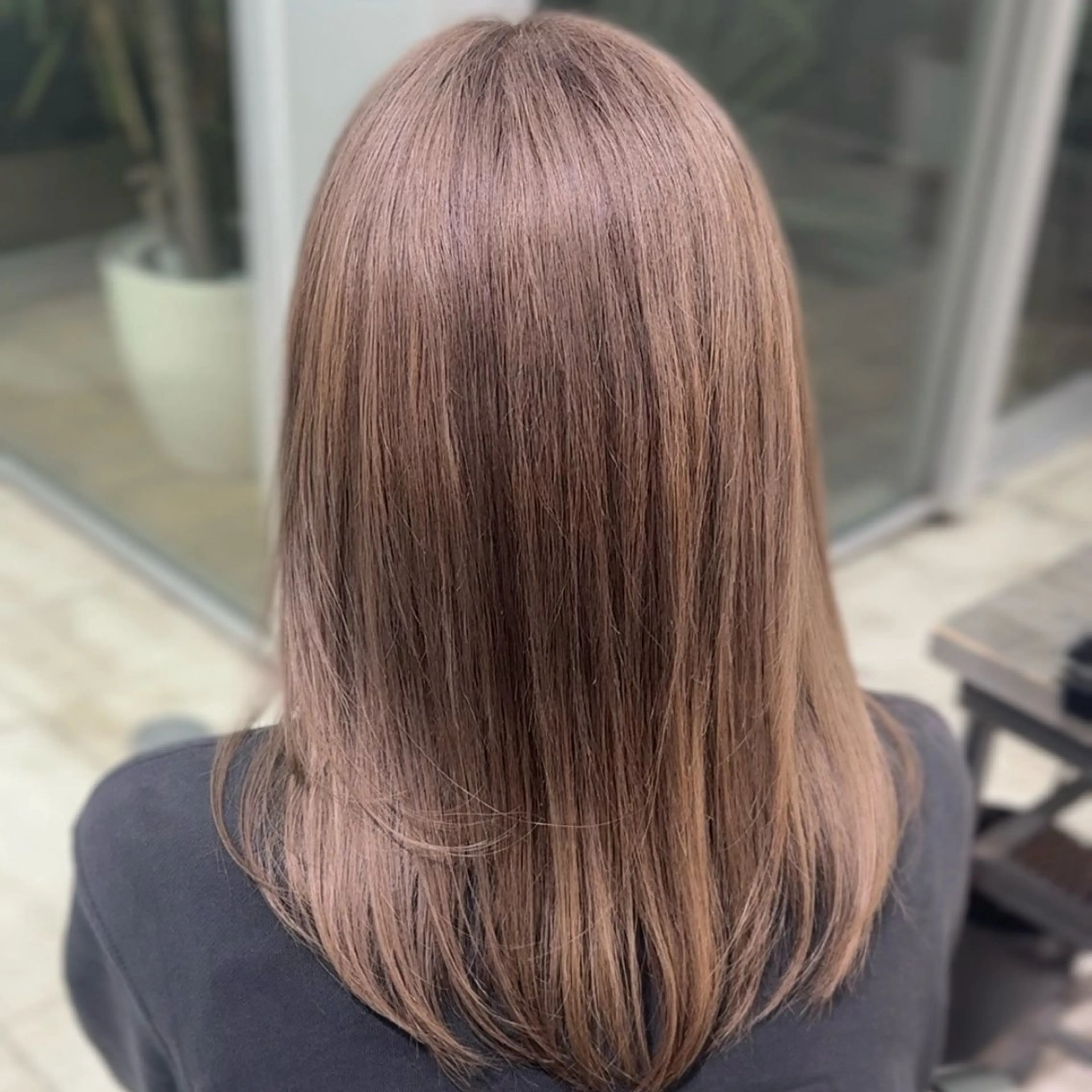 セミロング カラー カット ヘアカラー Kvell & Co.所属・ℎ𝑎𝑛𝑎 ♡のヘアスタイル