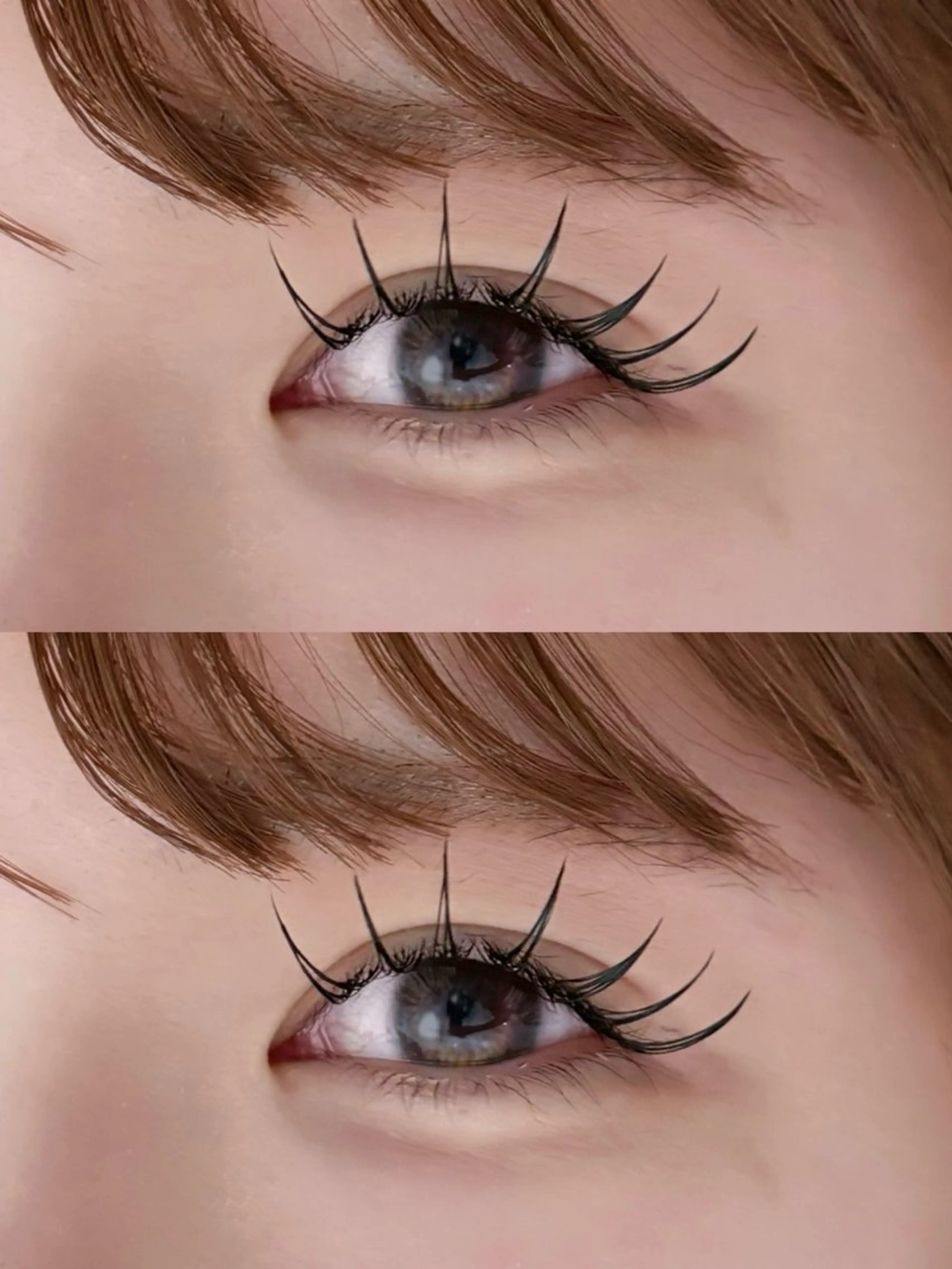 マツエク・マツパ フラットラッシュ ナチュラル マツエク LUNELLA☾ ໋ SANKAのマツエク・マツパデザイン