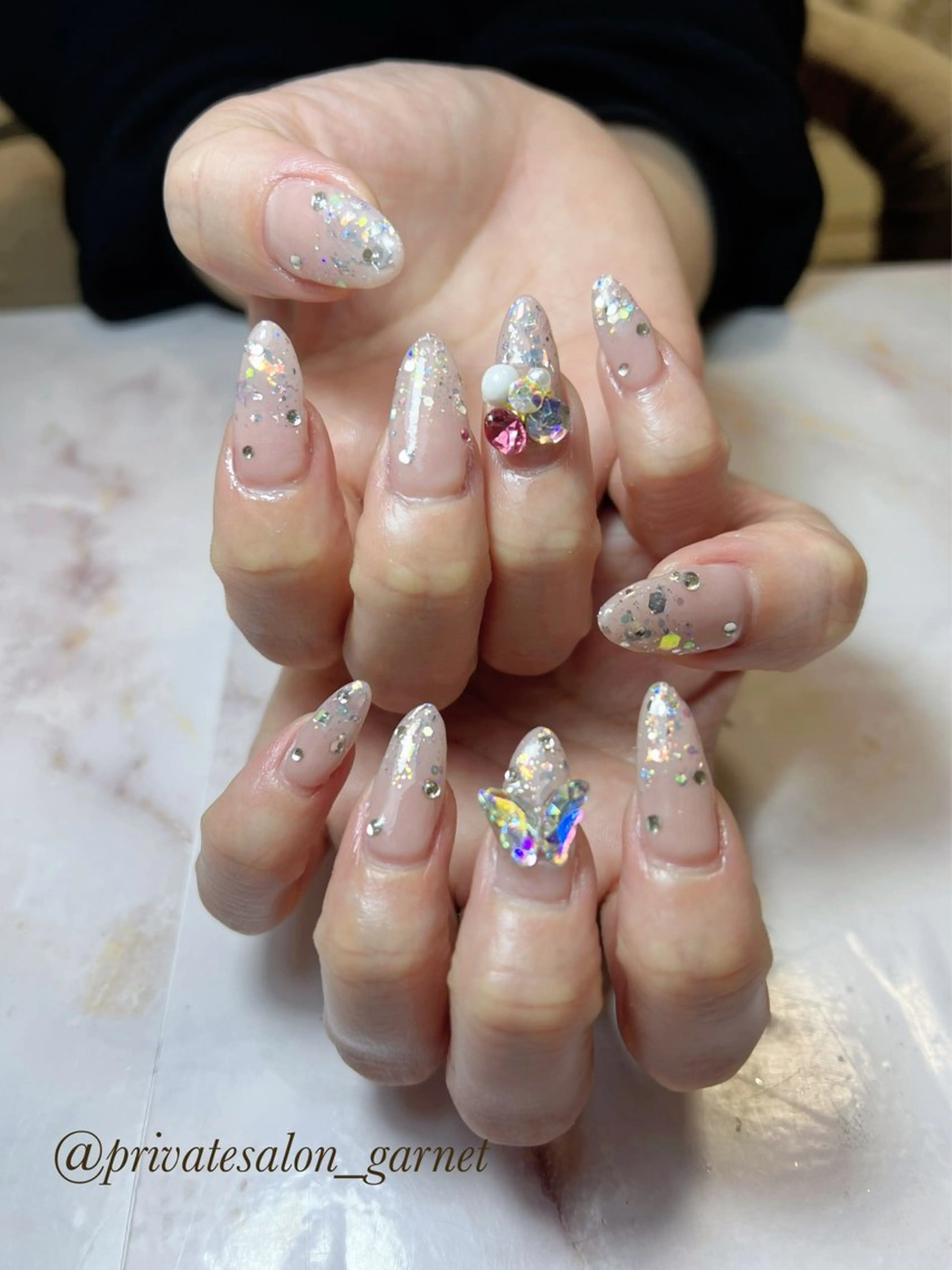 ネイル ハンドネイル Garnet nailのネイルデザイン