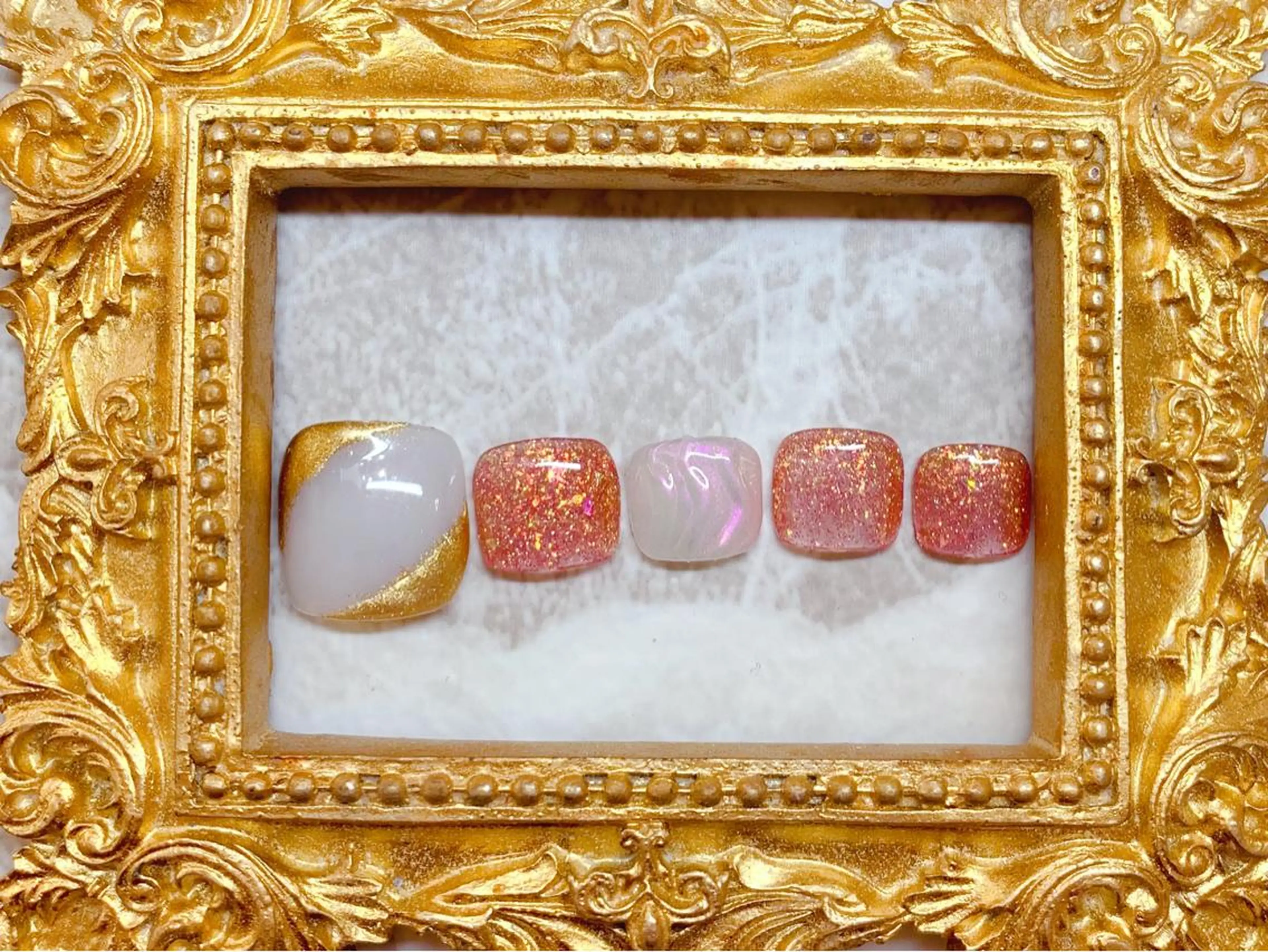 ネイル マジック ミラーのネイルデザイン