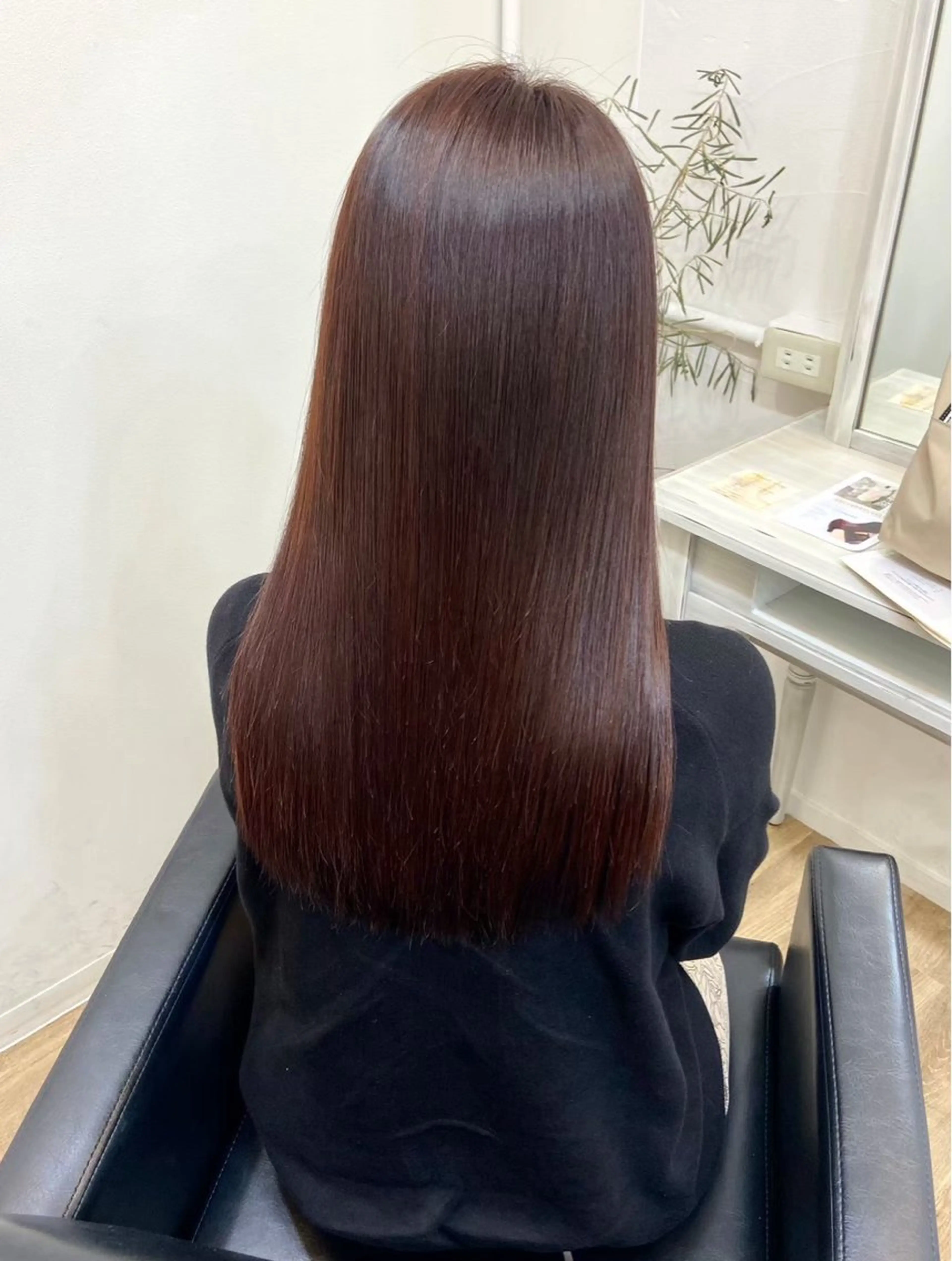 ロング カラー 髪質改善 トリートメント 神戸ボブ✂️ ioe三宮/田 伸佳のヘアスタイル