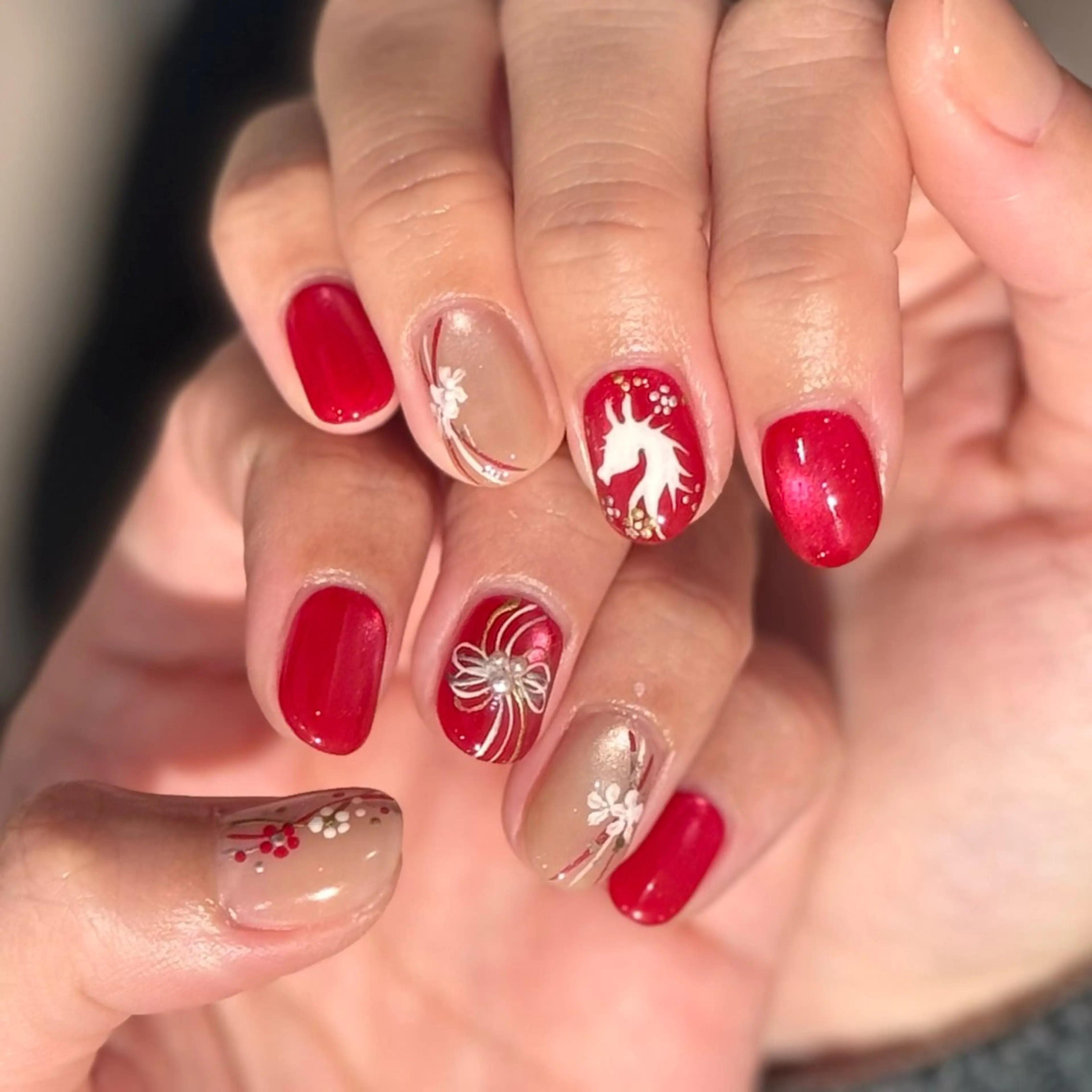 ネイル ハンドネイル EARTH浦添店 村吉のネイルデザイン