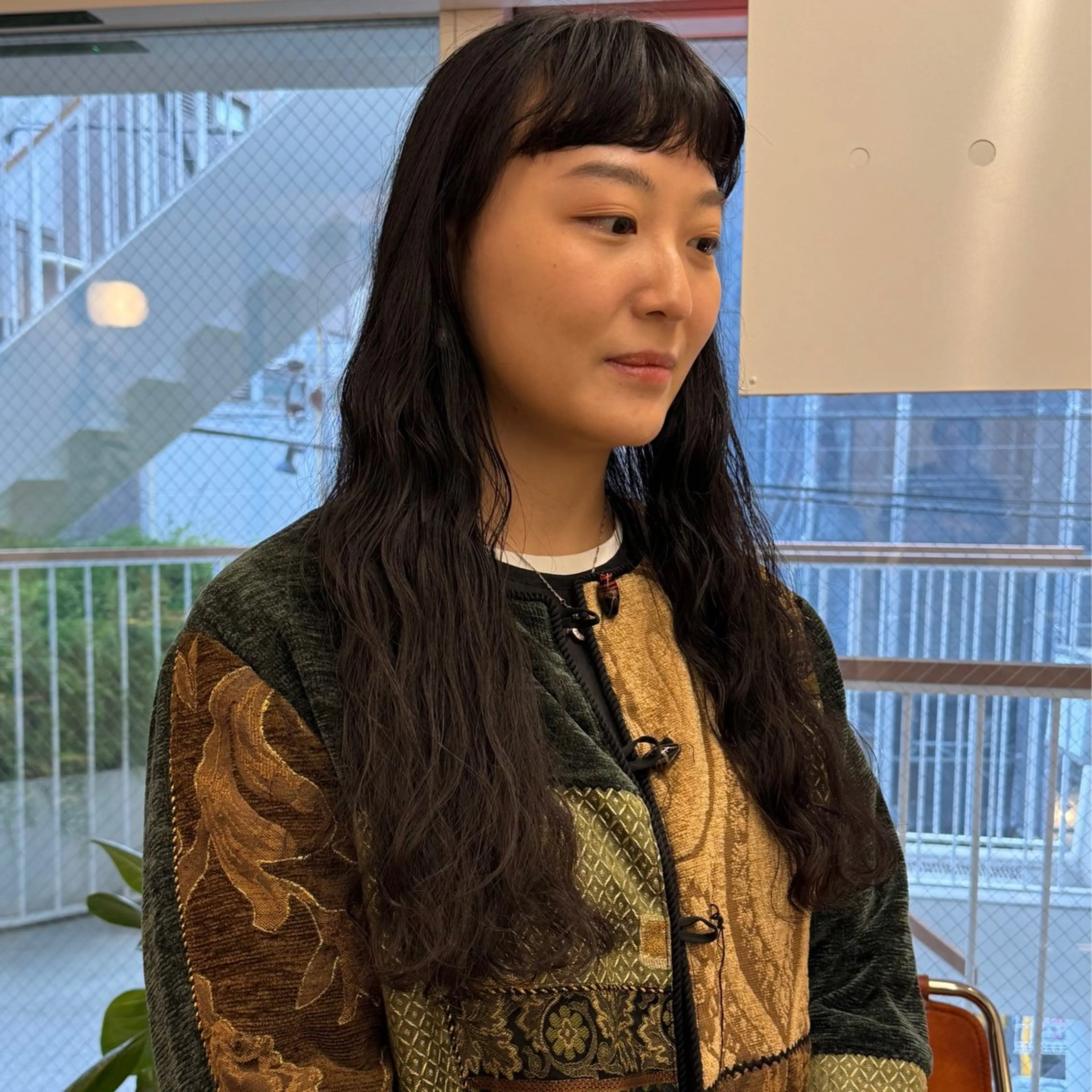 ロング 暖色・前髪カット 🎗️佐藤ゆみこのヘアスタイル