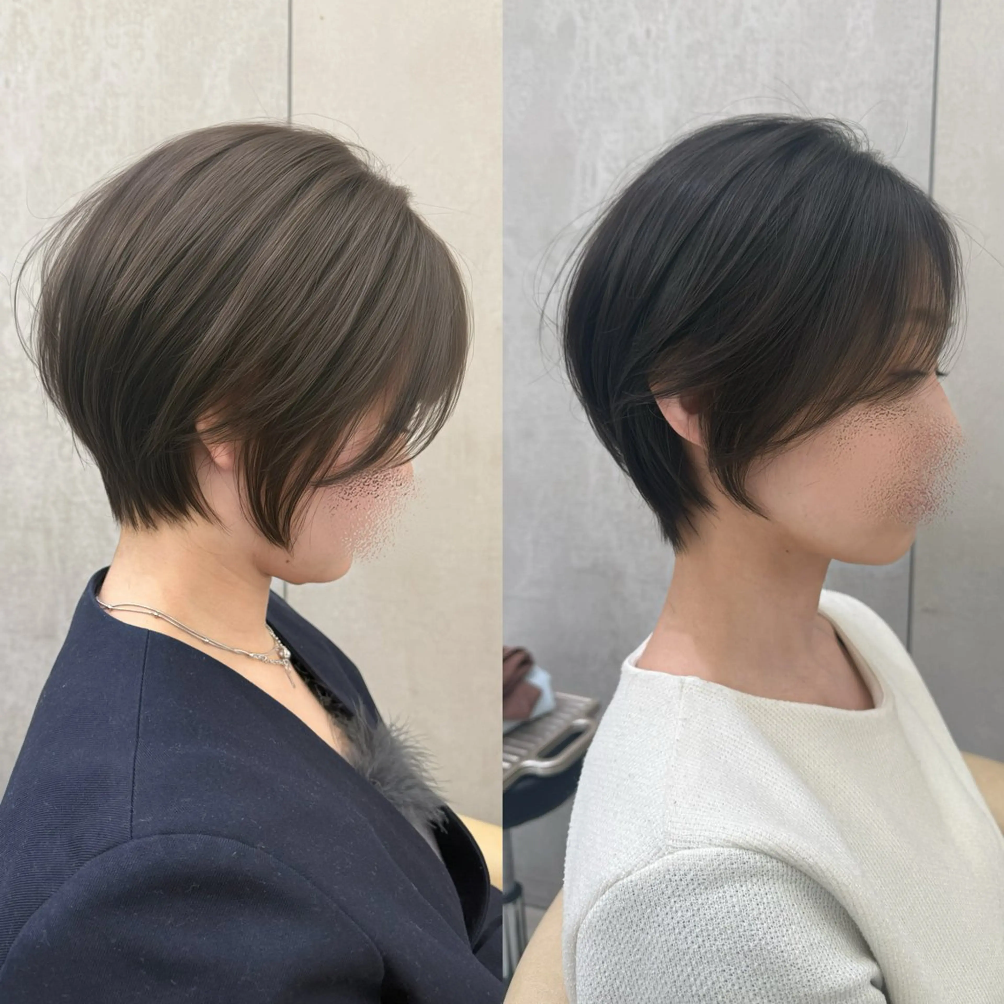 ショート ゆい 似合わせカットのヘアスタイル