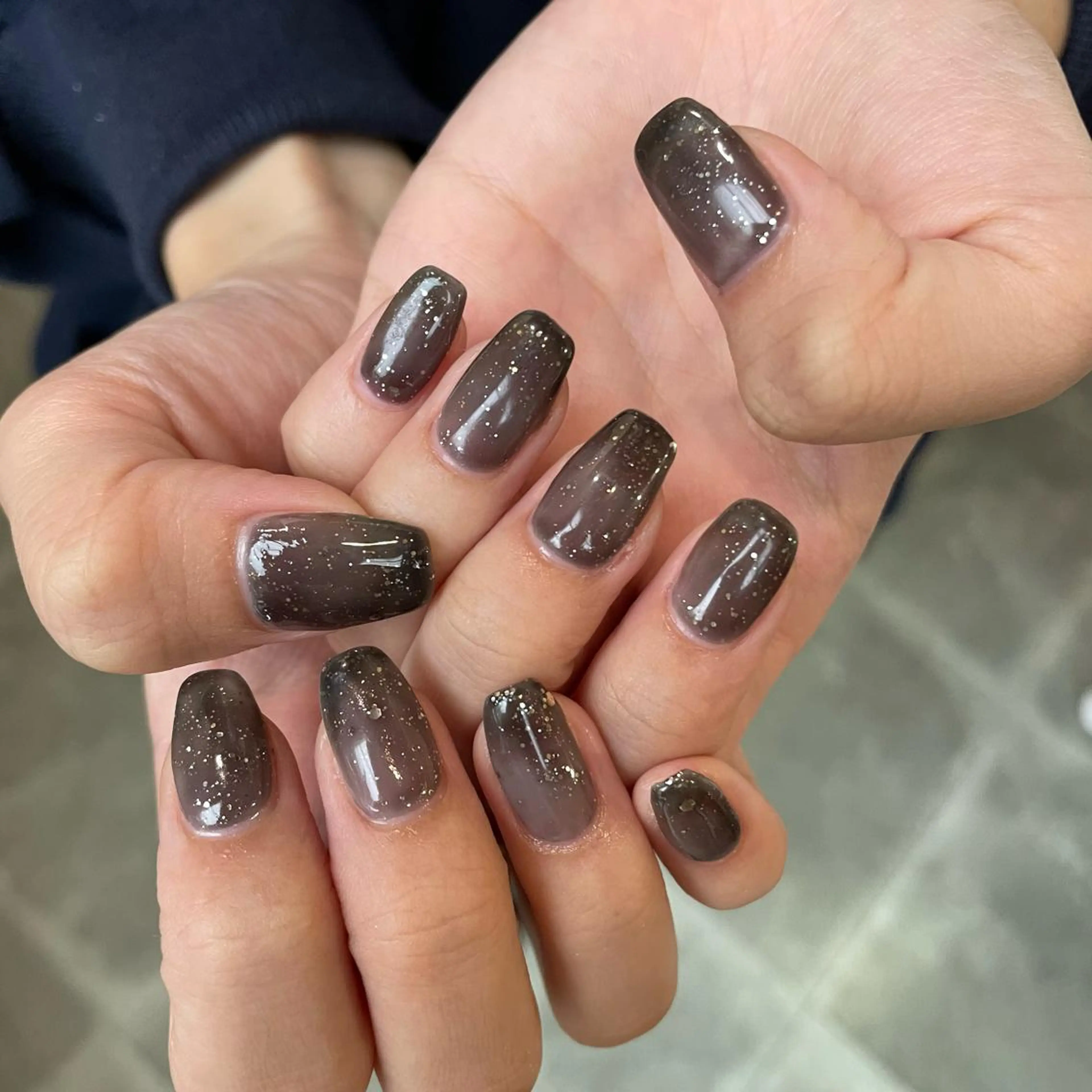 ネイル シンプルネイル SOL　nail イマナカのネイルデザイン