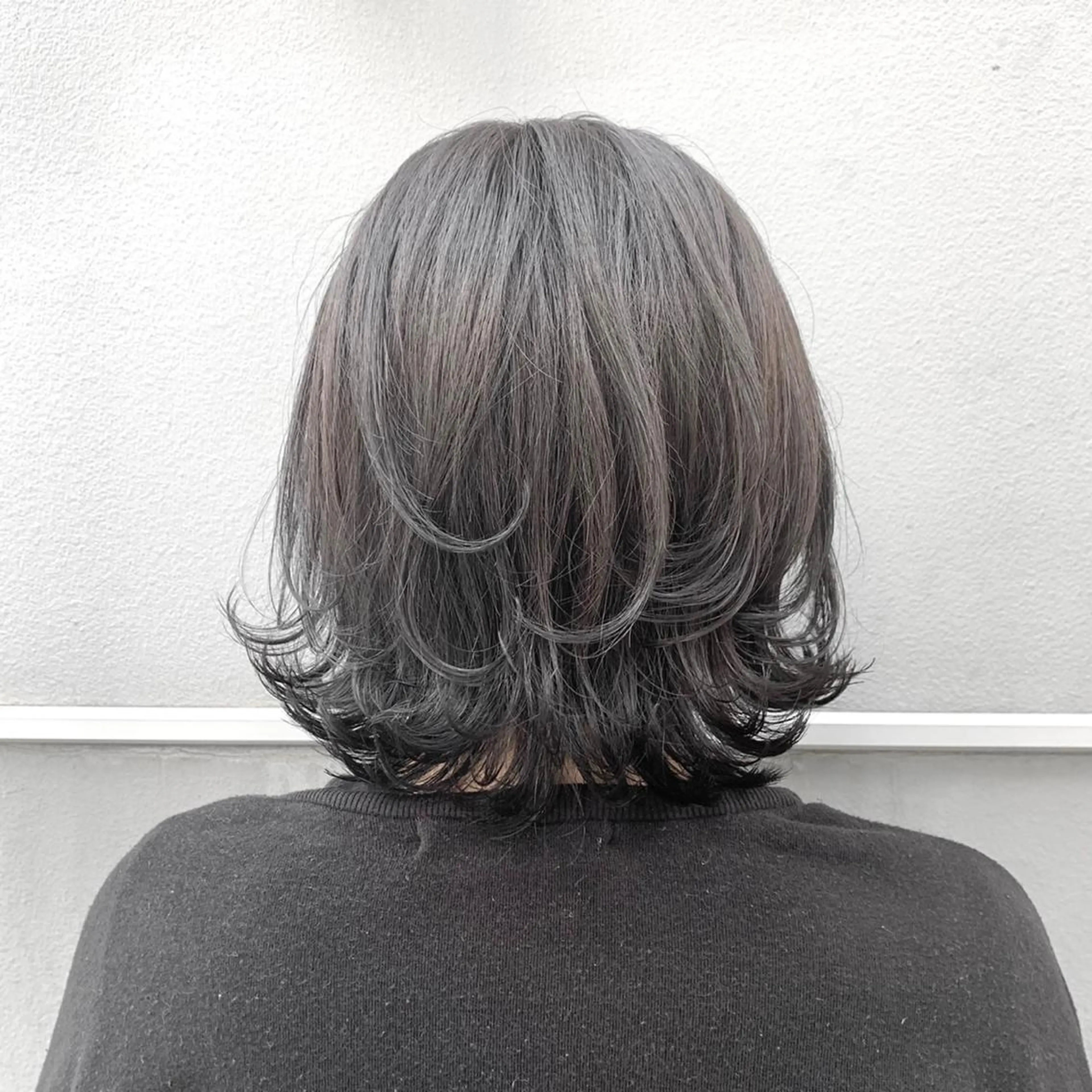 ミディアム カラー 透明感カラー カット ヘアカラー トリートメント HACCH （ハッチ）所属・🪼ボブ/ミニボブ レイヤーボブ🪼のヘアスタイル