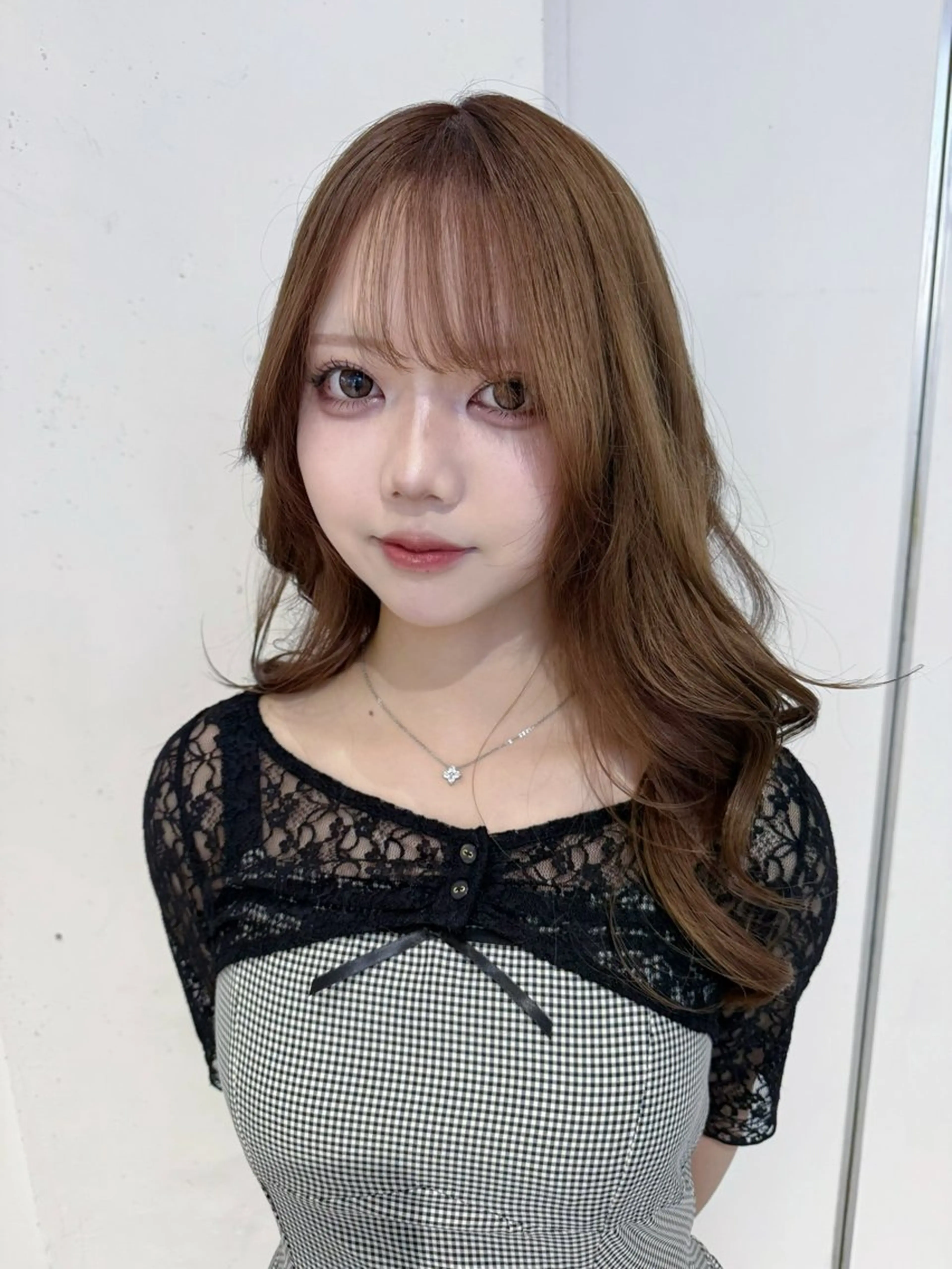 ミディアム カラー ハイトーン/デザイン 🪐·˚⌖MIHOのヘアスタイル