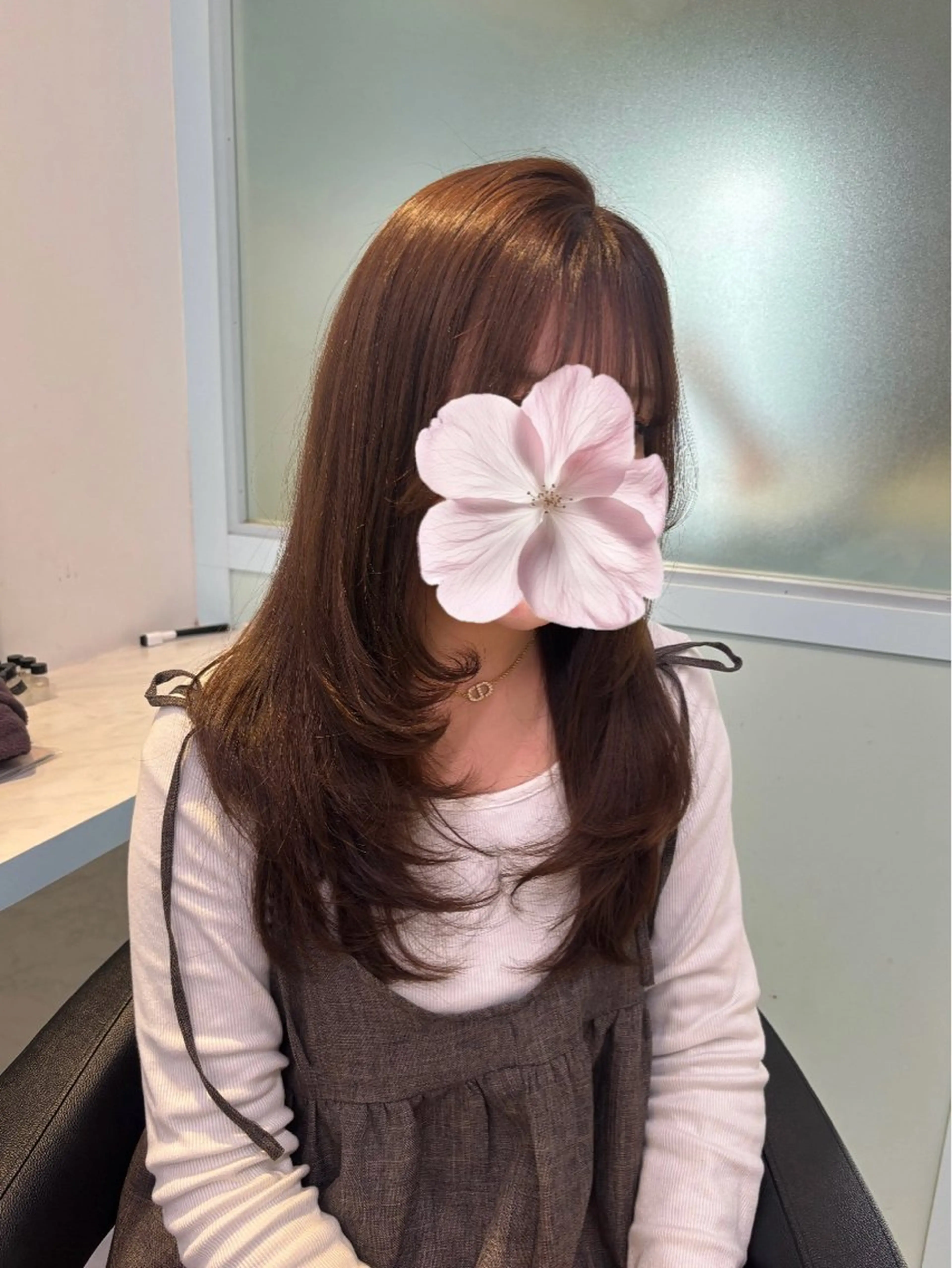 ロング ヘアカラー 似合わせcolor 🎀ʀɪɴᴏ🎶🪽のヘアスタイル