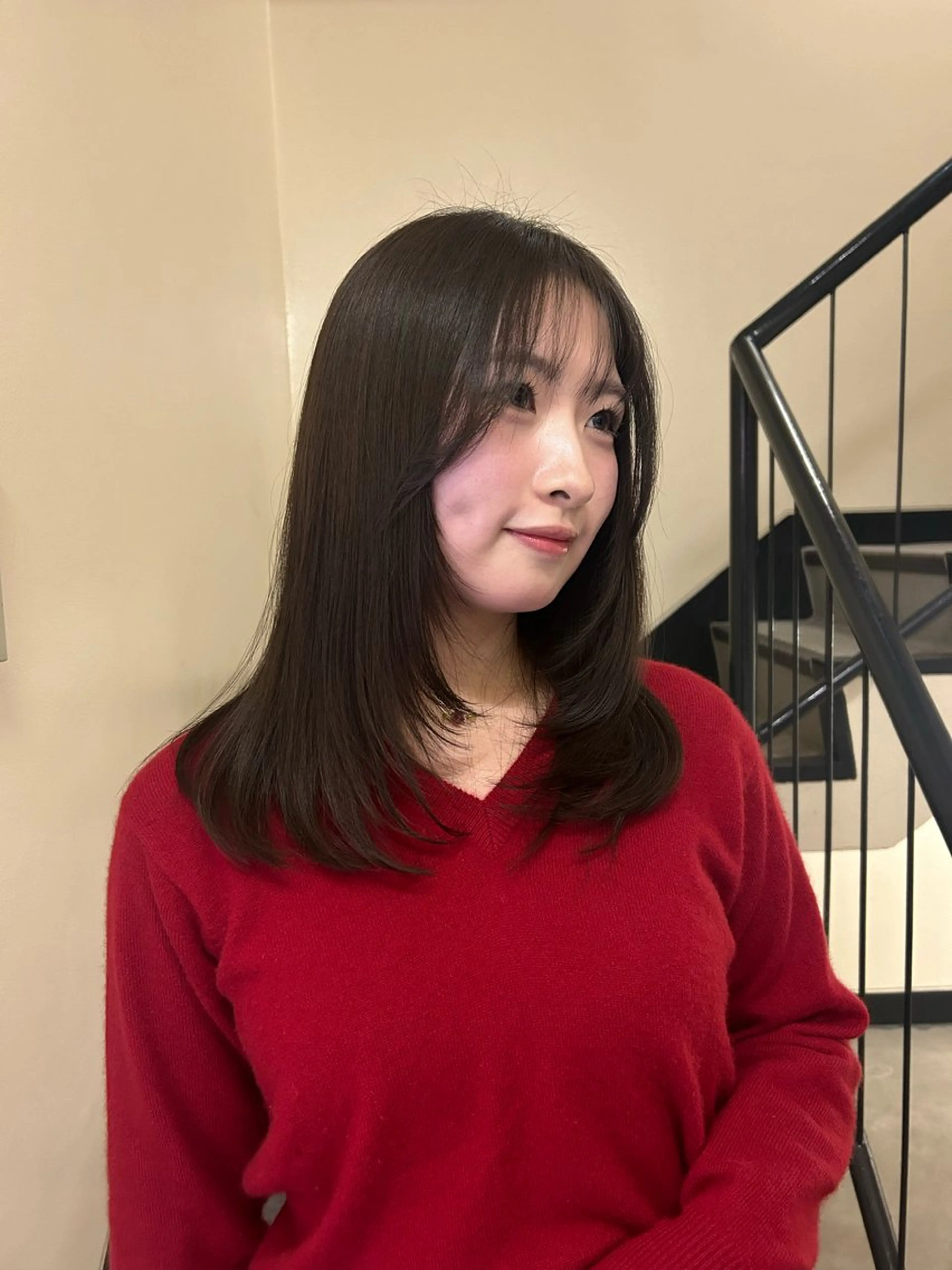 セミロング カラー ☕️結【suii.】 ボブ/ヘアセット☕️のヘアスタイル