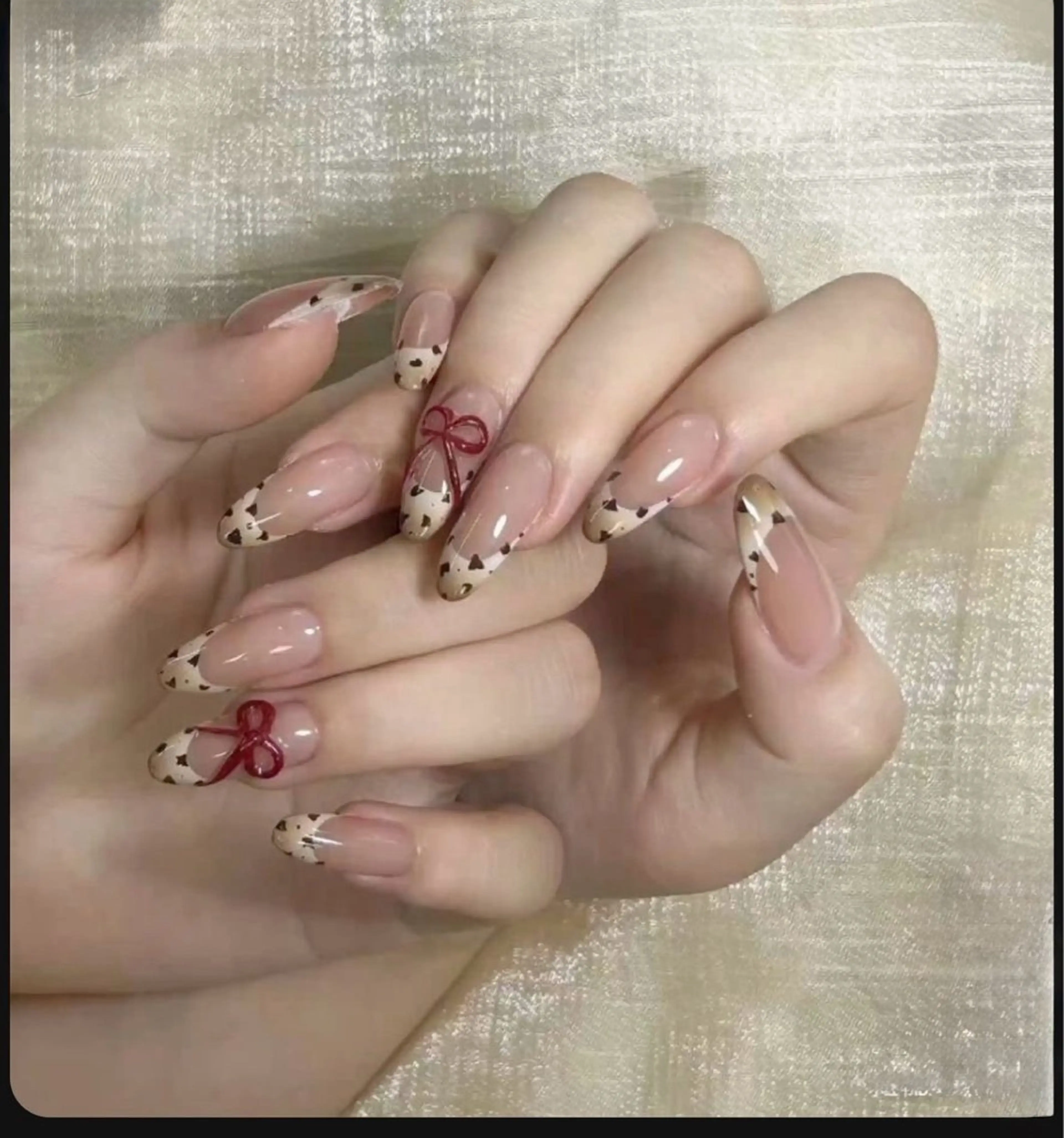 ネイル 長さ出し フレンチネイル グラデーション 卒業式 マグネットネイル ハンドネイル MIHANA NAILのネイルデザイン