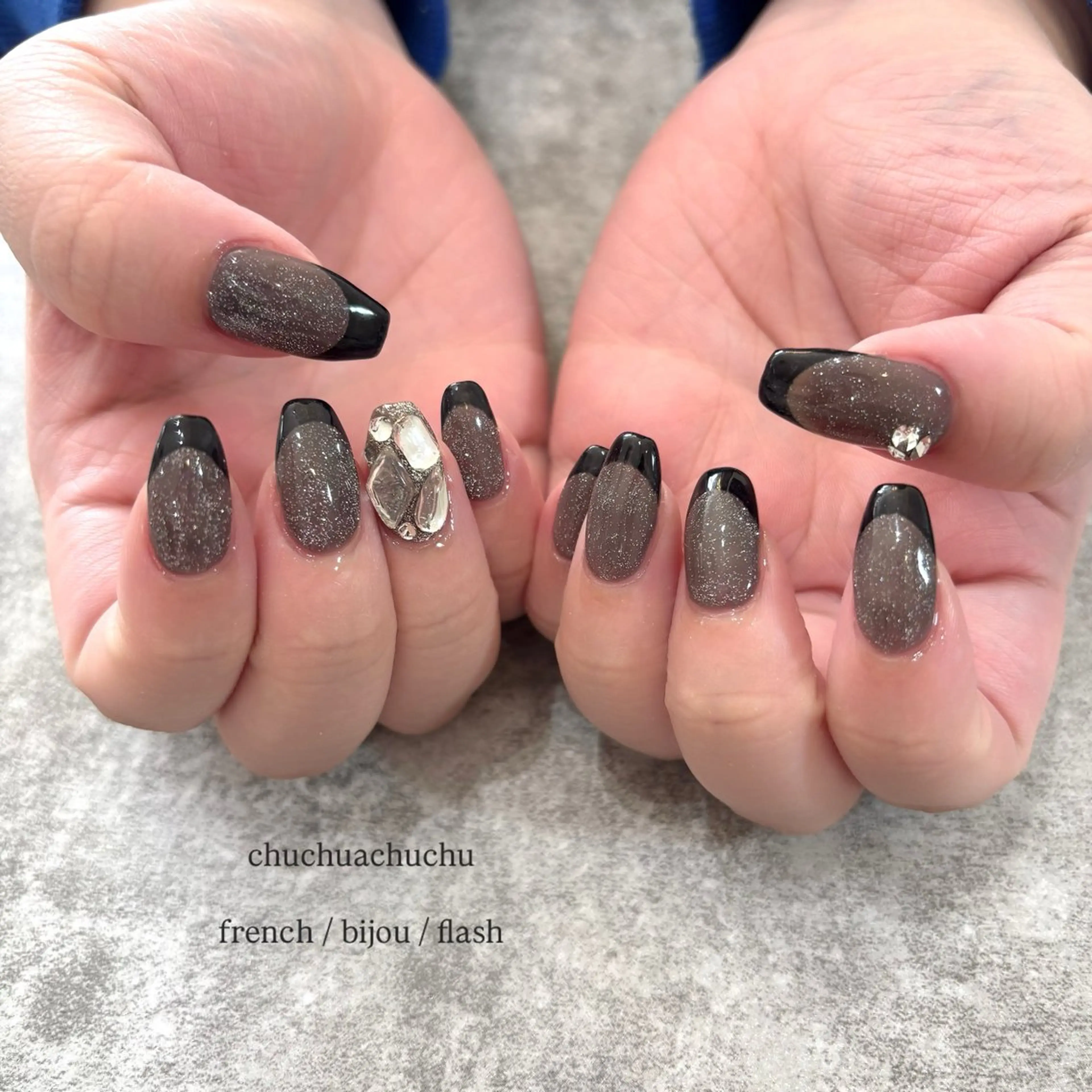 ネイル ハンドネイル チュチュアチュチュ mareのネイルデザイン