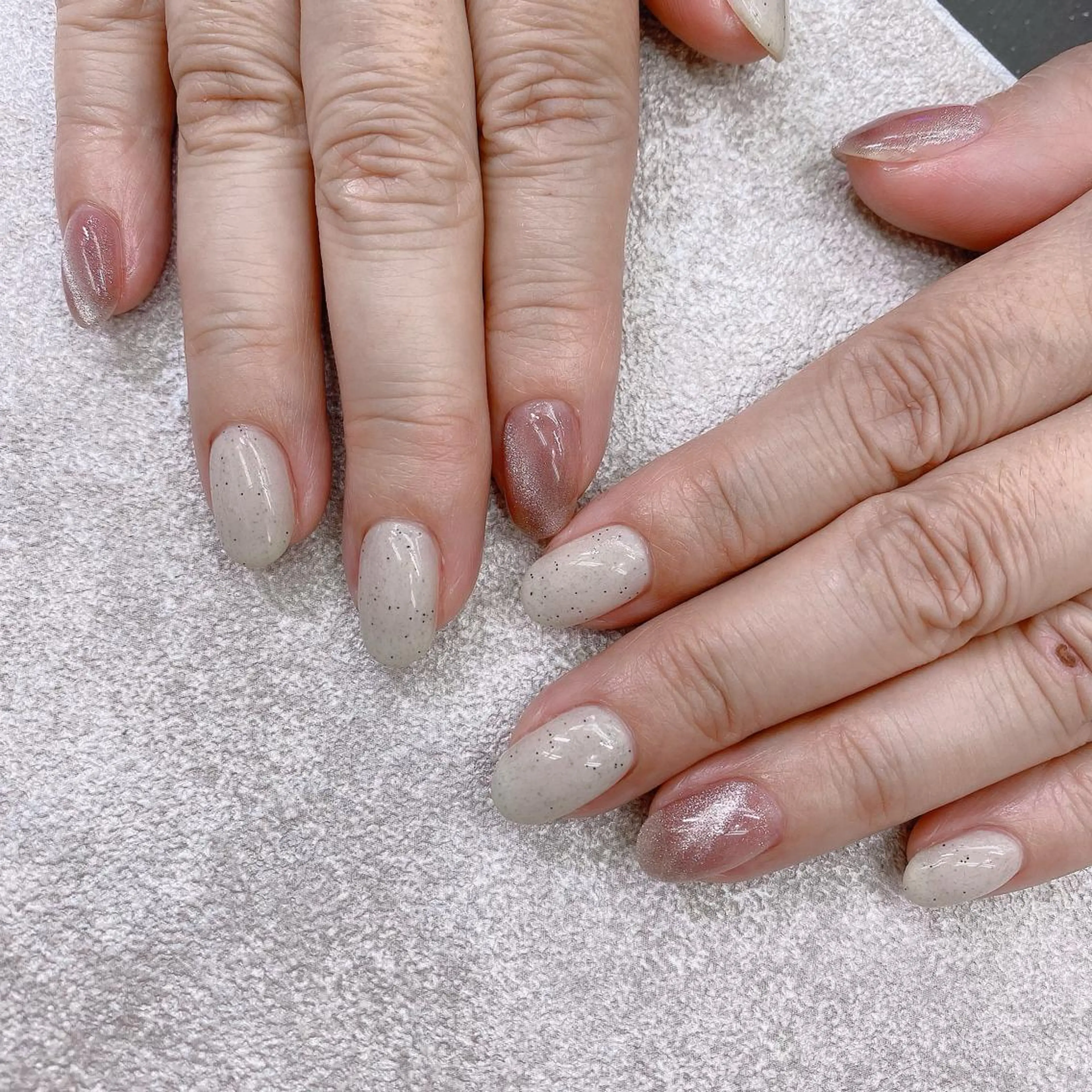 ネイル マグネットネイル ワンカラーネイル ナナイチゼロ I.Naoのネイルデザイン