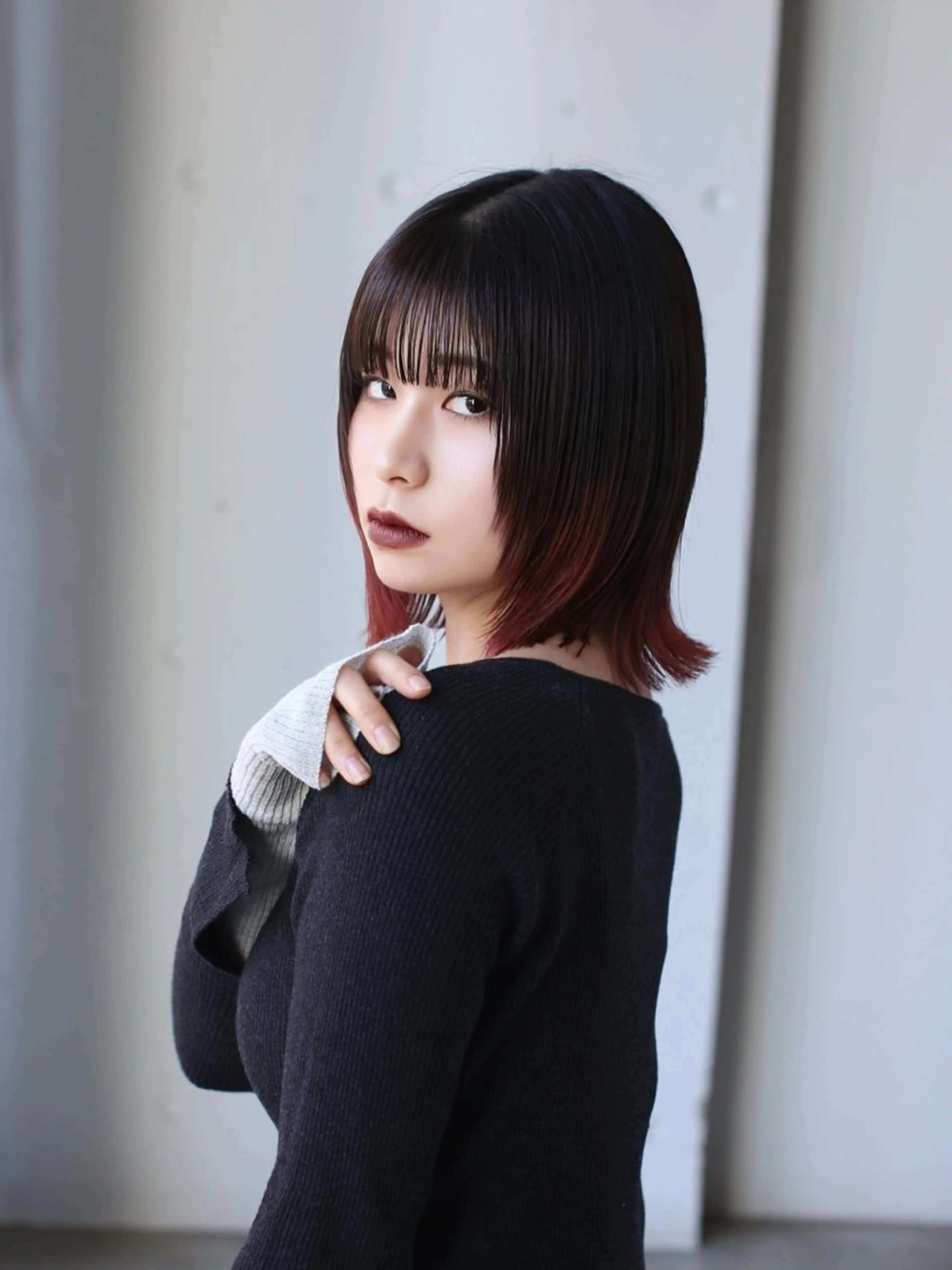 ミディアム ヘアカラー 西片 麻那のマツエク・マツパデザイン