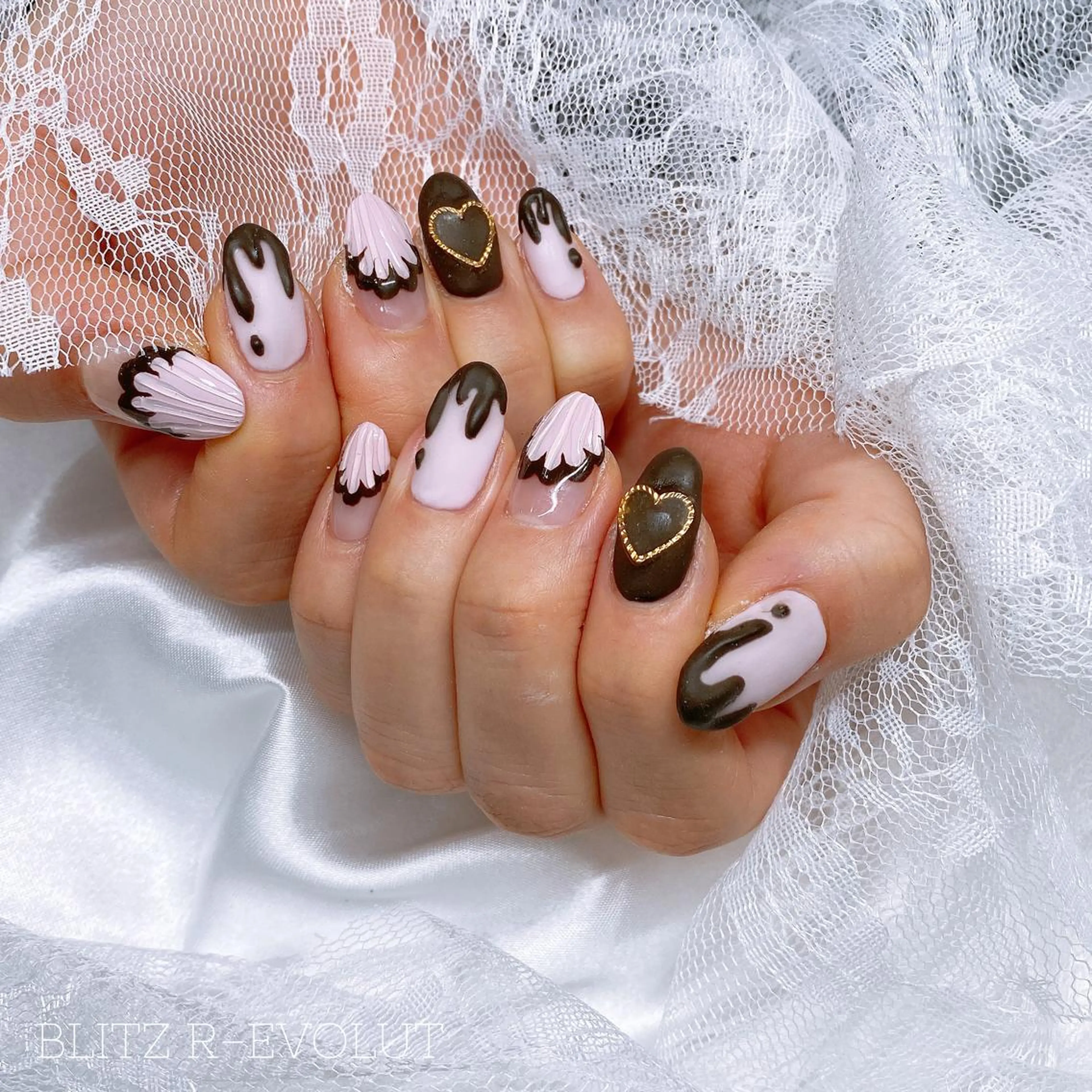 ネイル ☁️BLITZ 🎀笠原雪音🎀のネイルデザイン