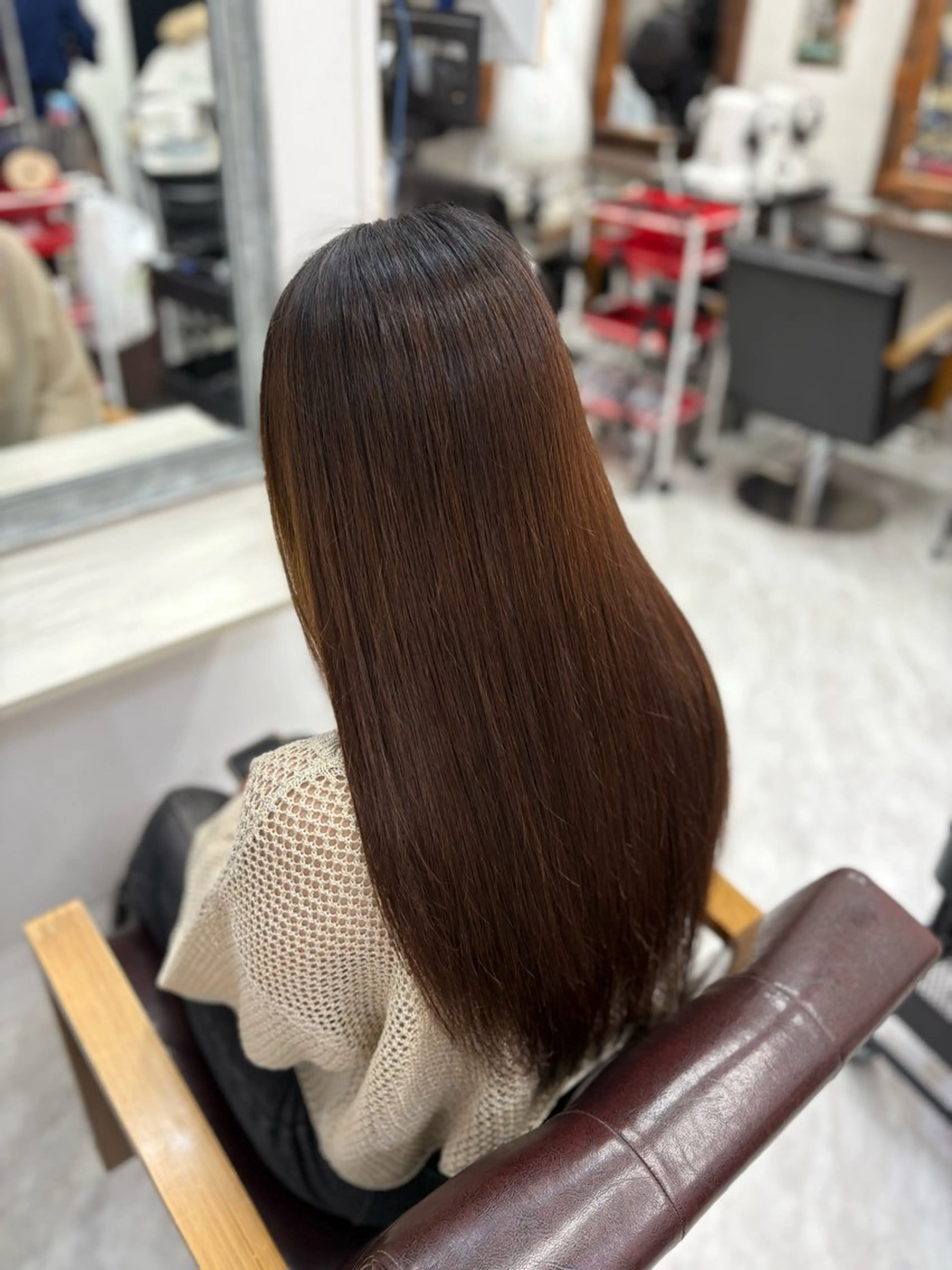 ロング 黒木 爽空のヘアスタイル