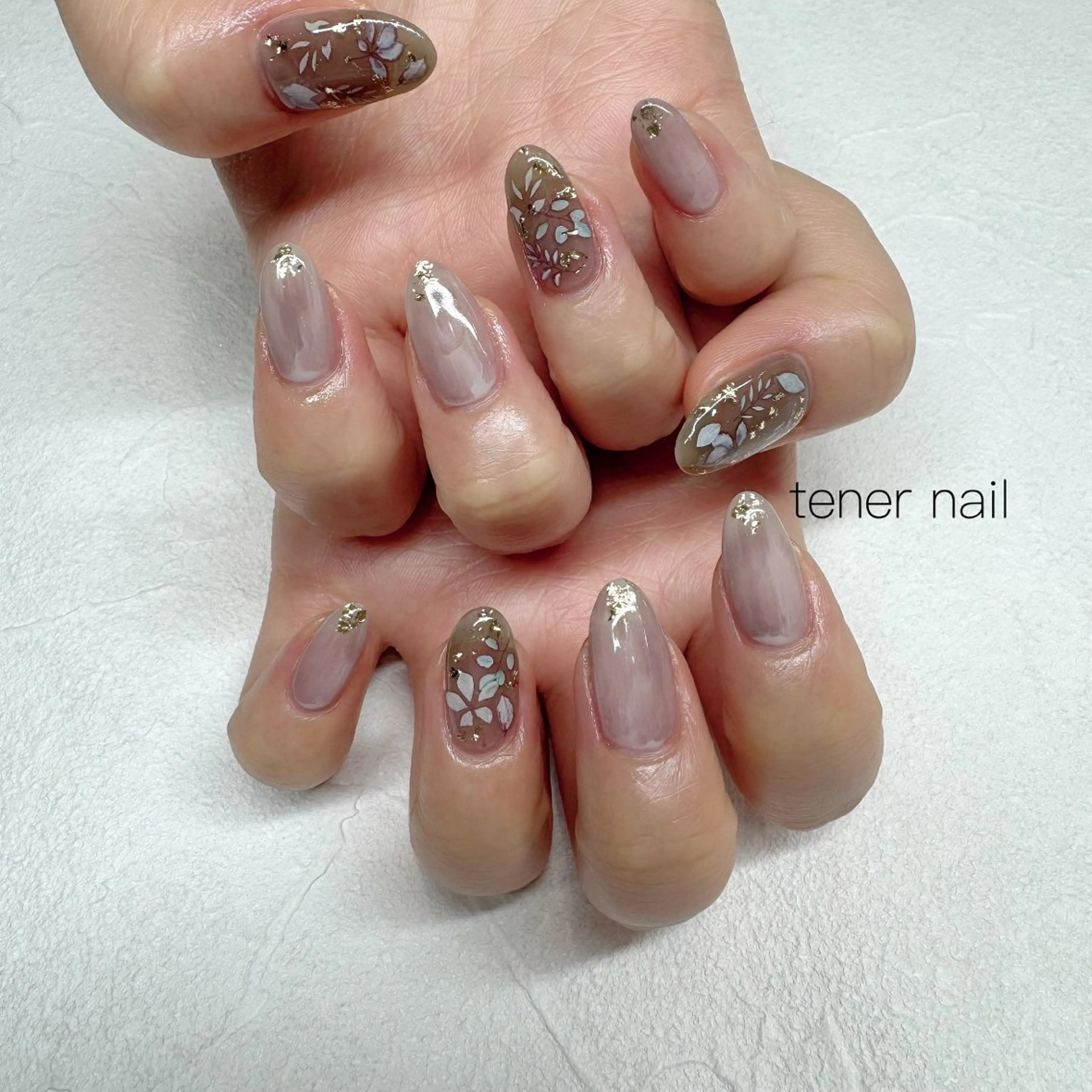 ネイル ニュアンスネイル ハンドネイル テネルネイル tener nailのネイルデザイン