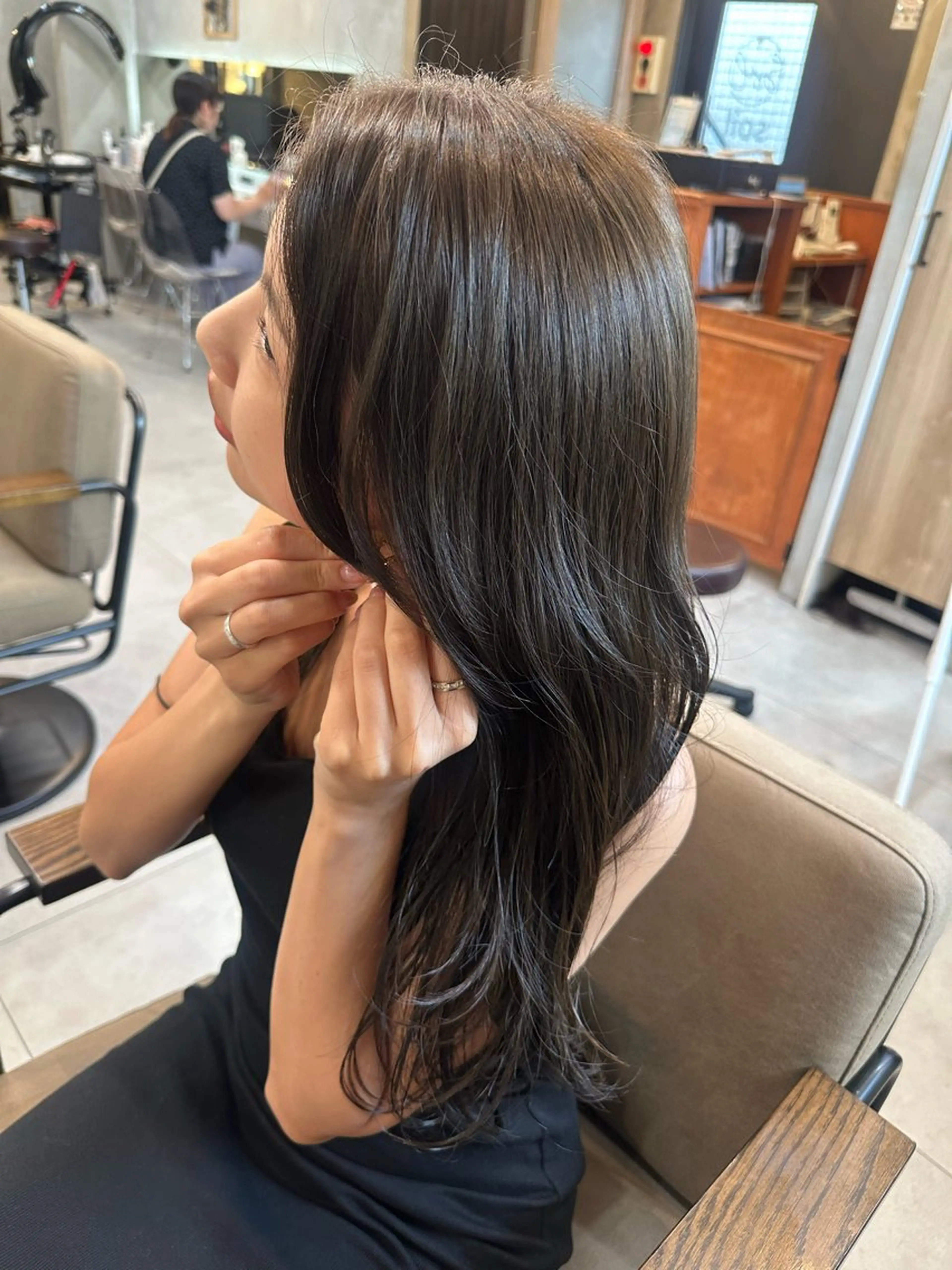 ロング MOMO💞🦩 カラーモデル💞🦩のヘアスタイル