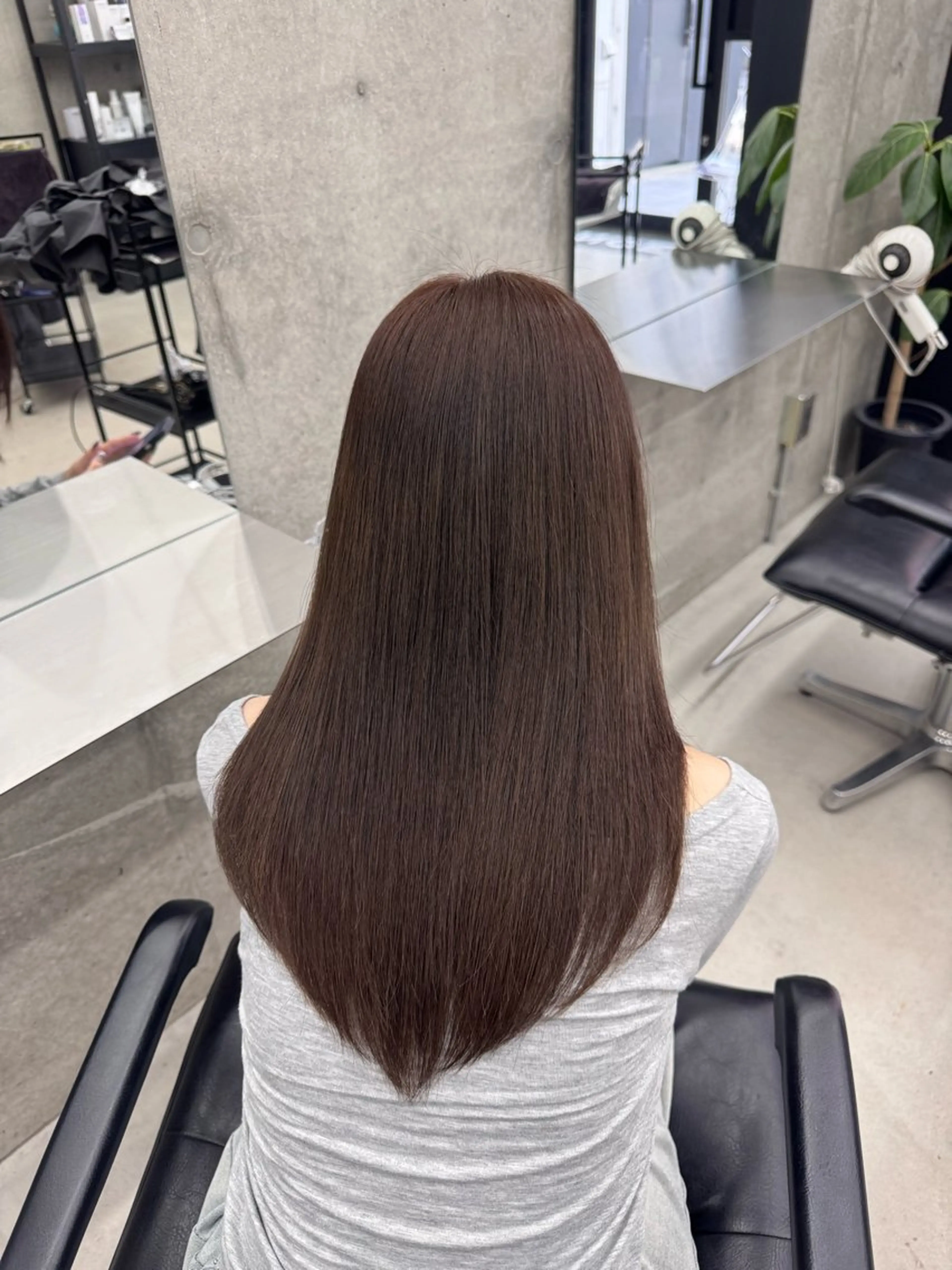 カラー ブラウンカラー ヘアカラー 和木坂 日美のヘアスタイル