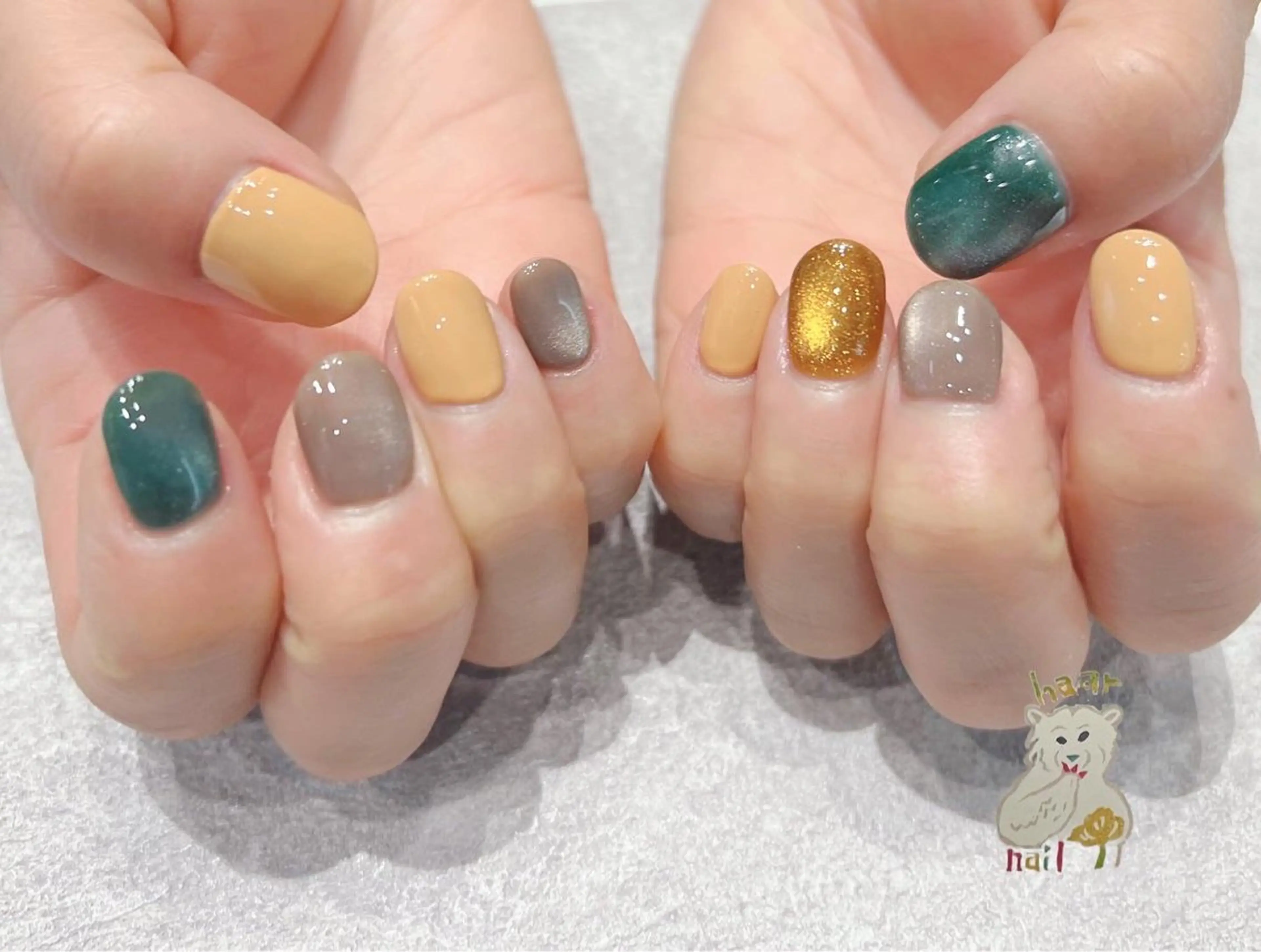 ネイル ハンドネイル 深田 加代のネイルデザイン