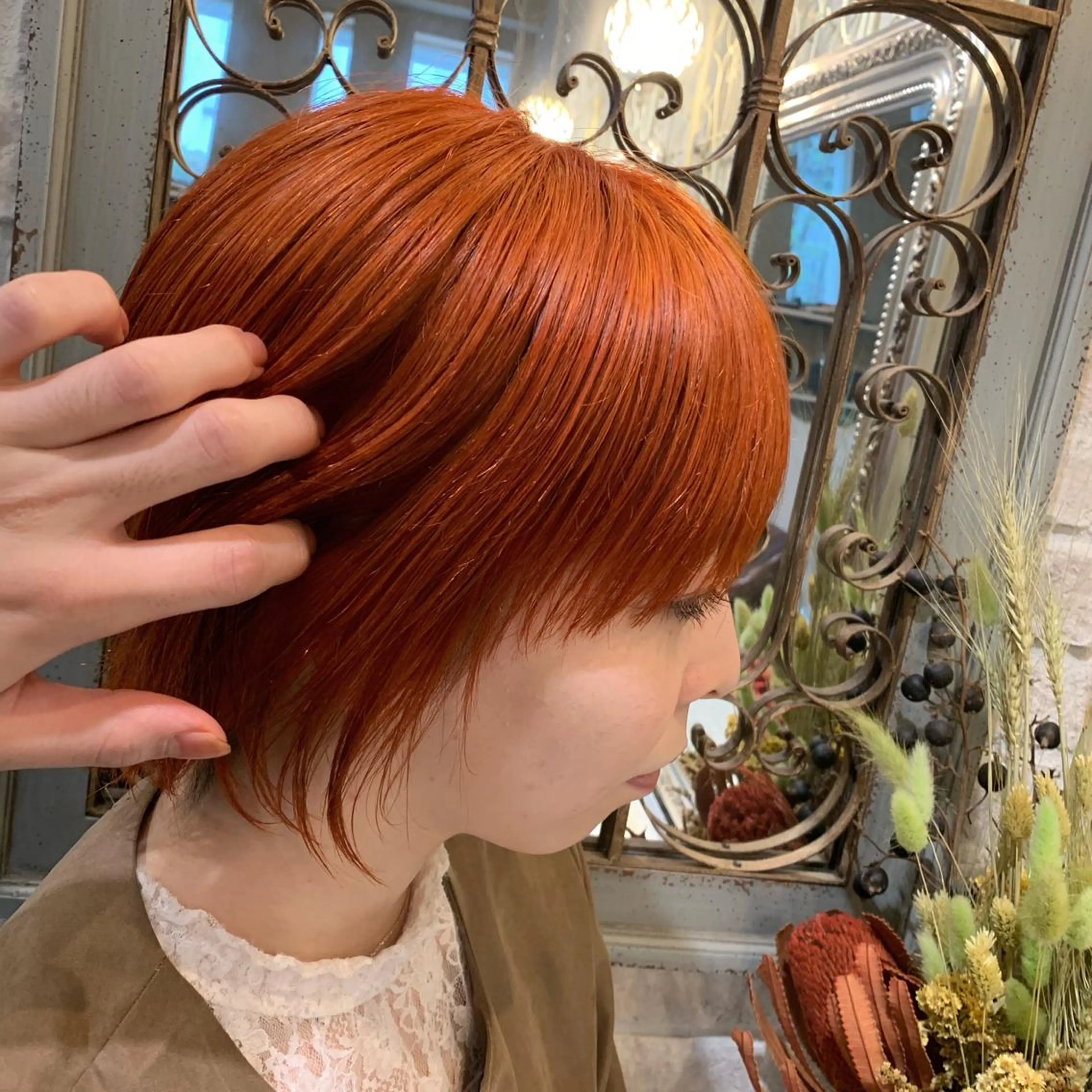 ショート カラー レイヤー/ボブ/ ヘッドスパ/ゆうきのヘアスタイル