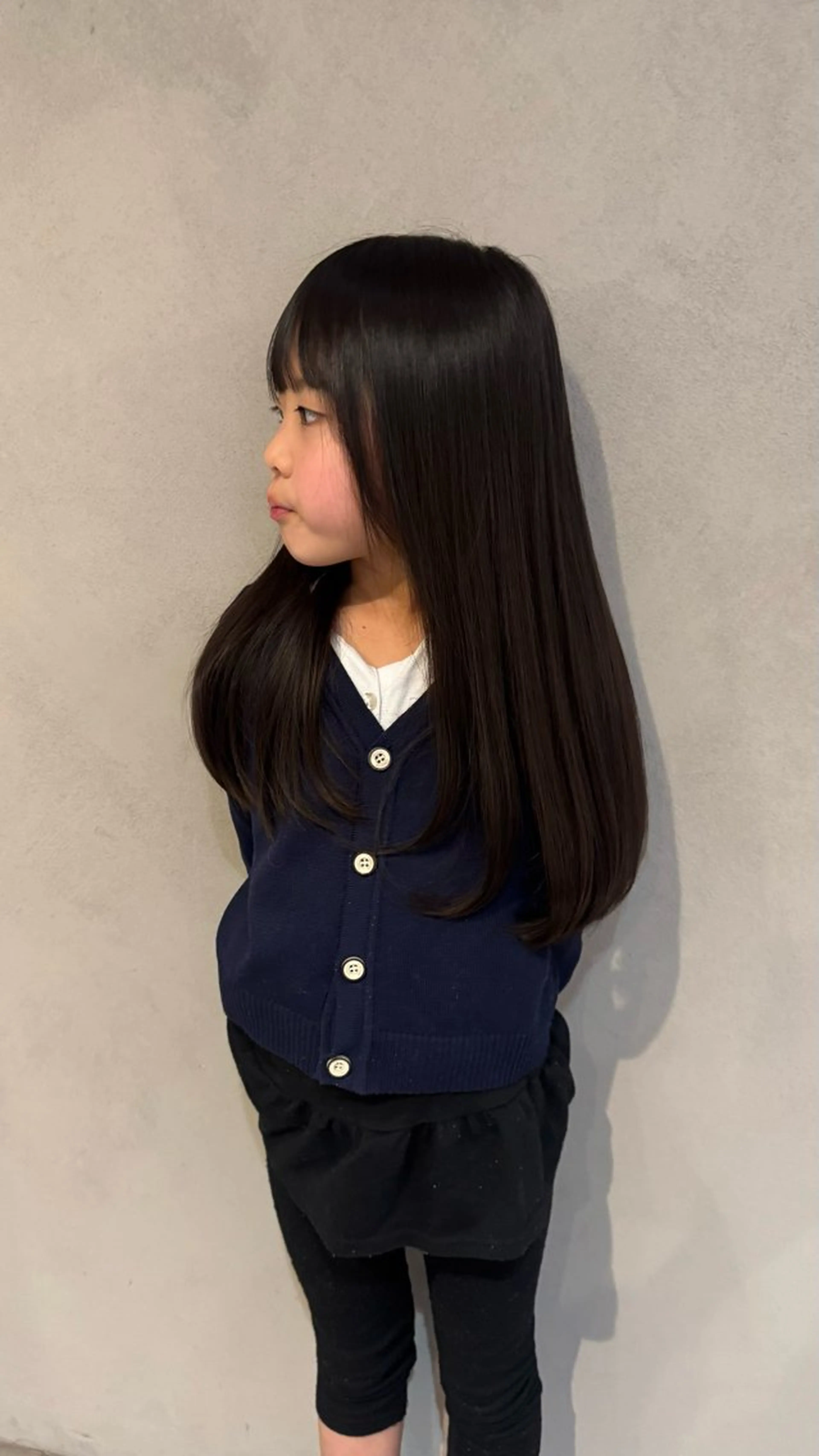 ロング キッズ 松本 夢叶のヘアスタイル