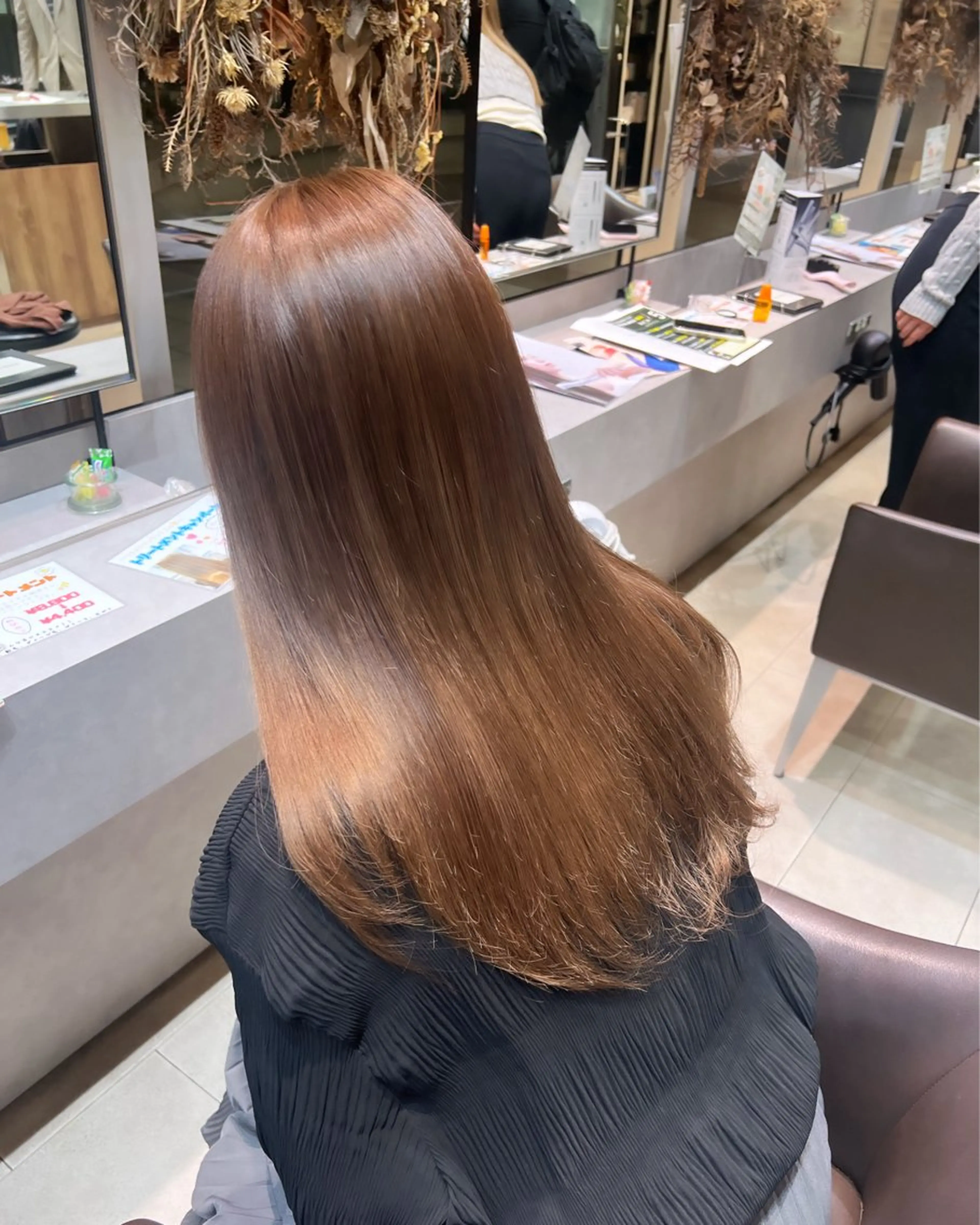 ロング 髪質改善 ヘアカラー 🫧Ai/ ロロネー森ノ宮💖のヘアスタイル