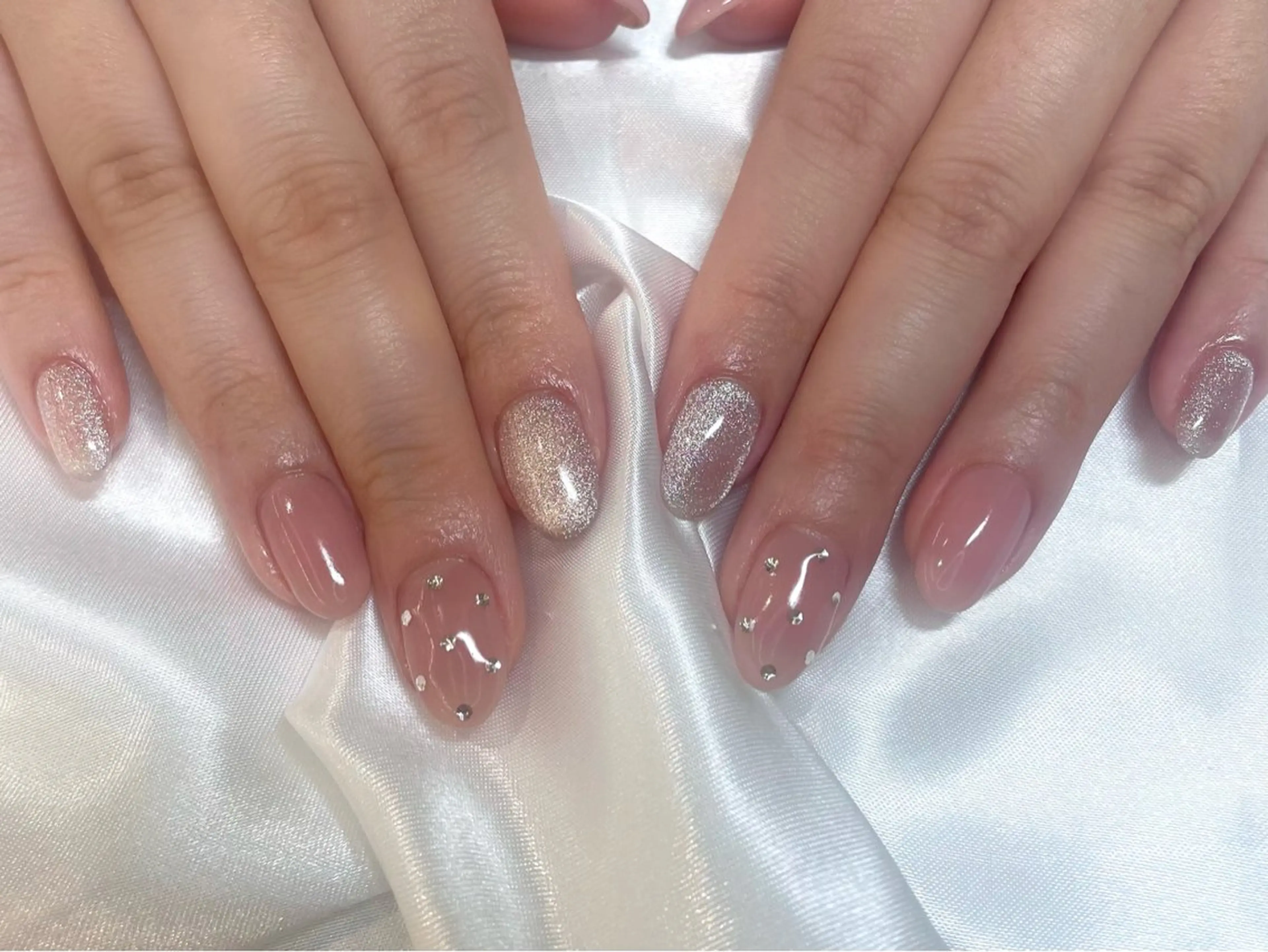 ネイル ハンドネイル Tsuki🌙/渋谷 /パラジェルのネイルデザイン