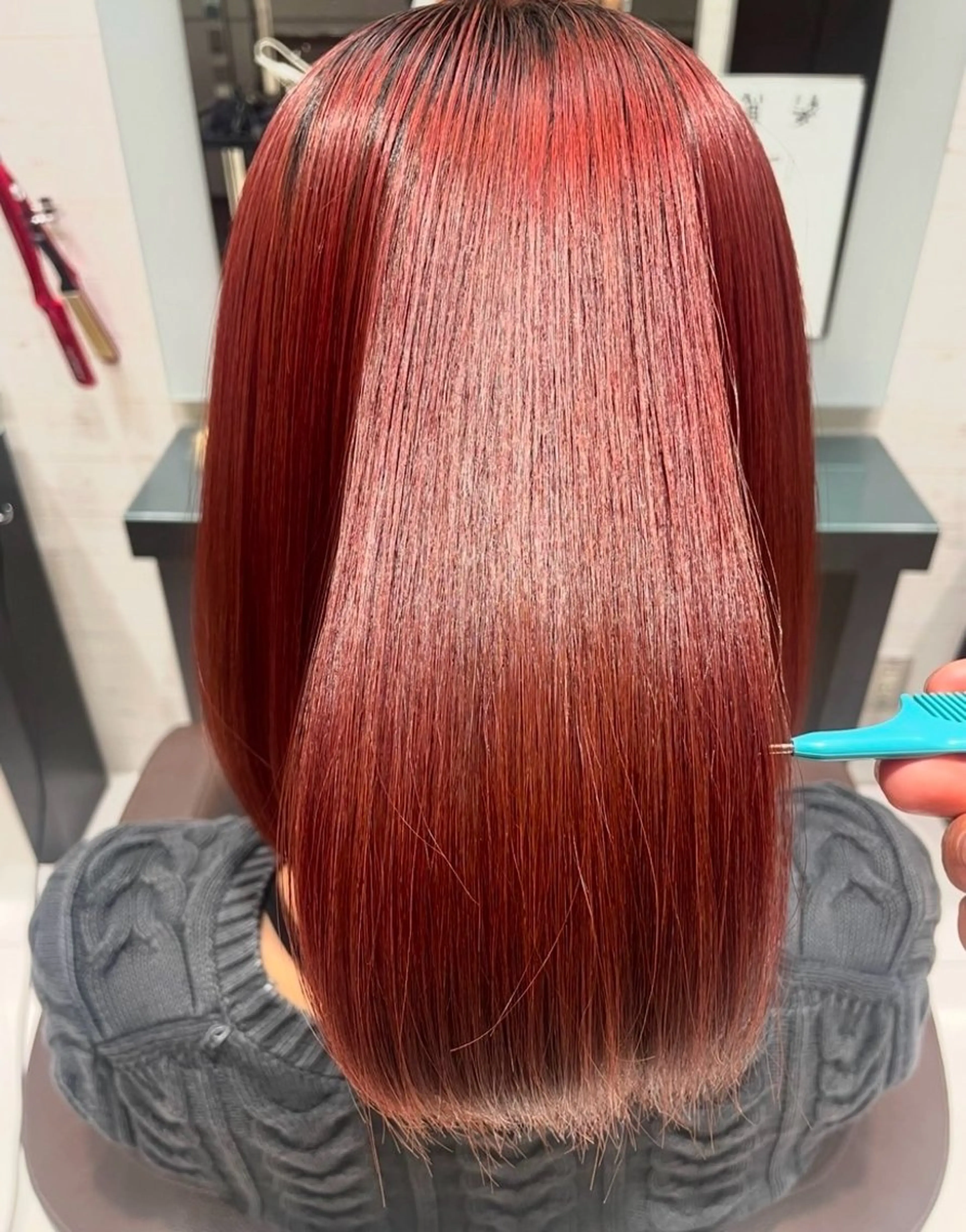 ミディアム EARTH 寺本尚生のヘアスタイル