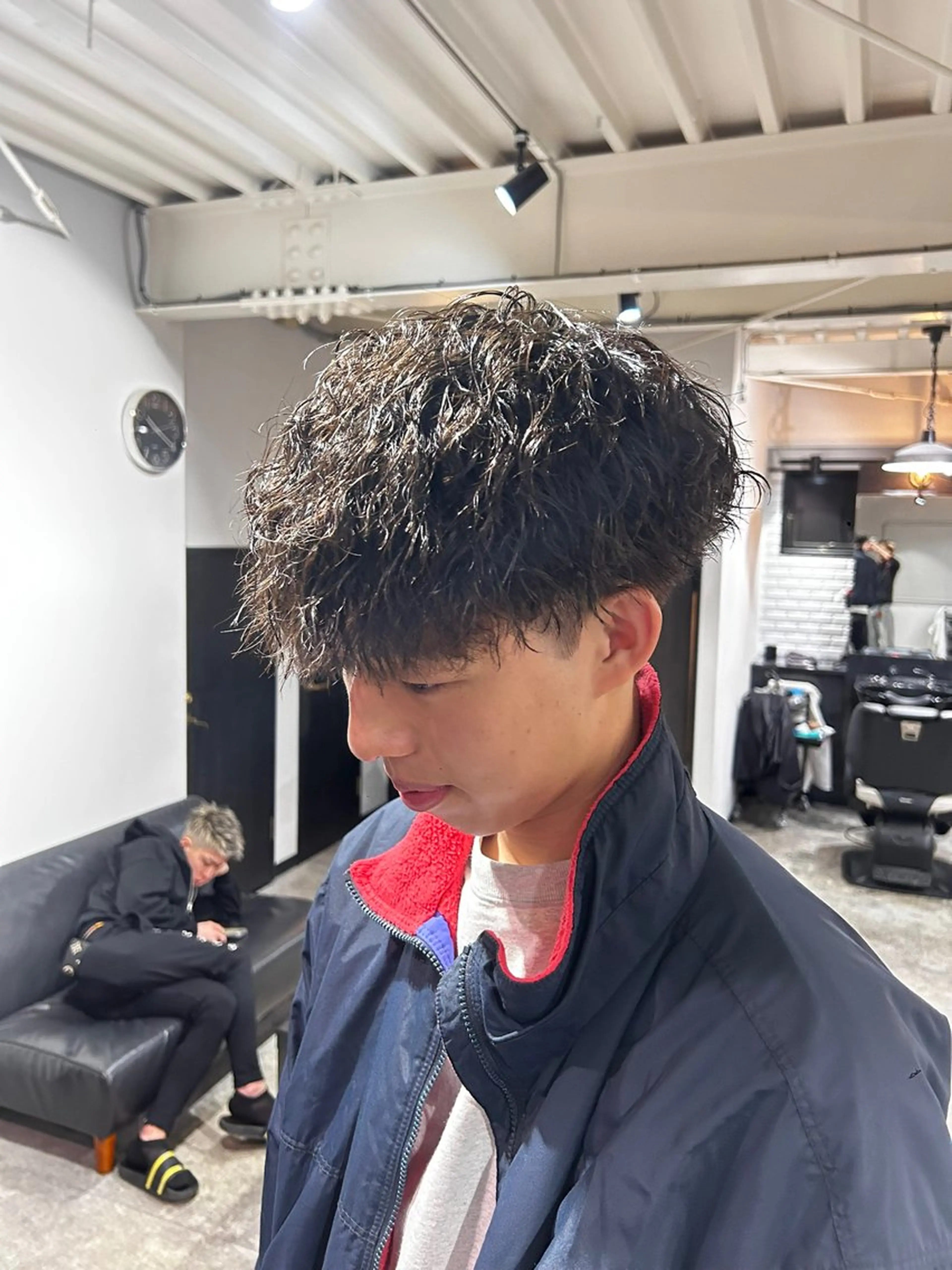 パーマ メンズ カット パーマ メンズカット/ メンズパーマ/佐藤のヘアスタイル