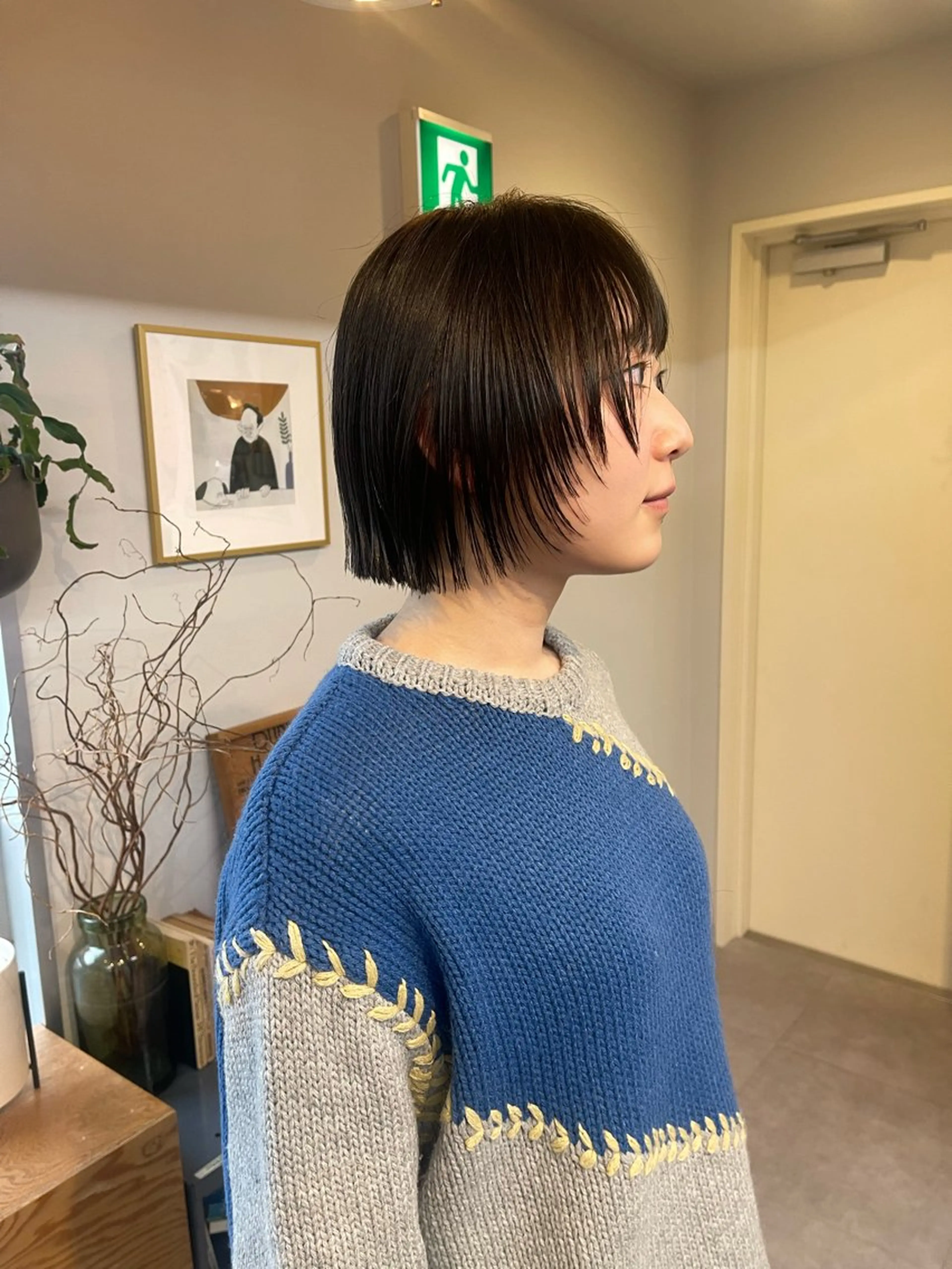 ショート ボブ レイヤーカット カット ヘアカラー トリートメント 丁寧なカウンセリング 🌿KENTA🌿のヘアスタイル