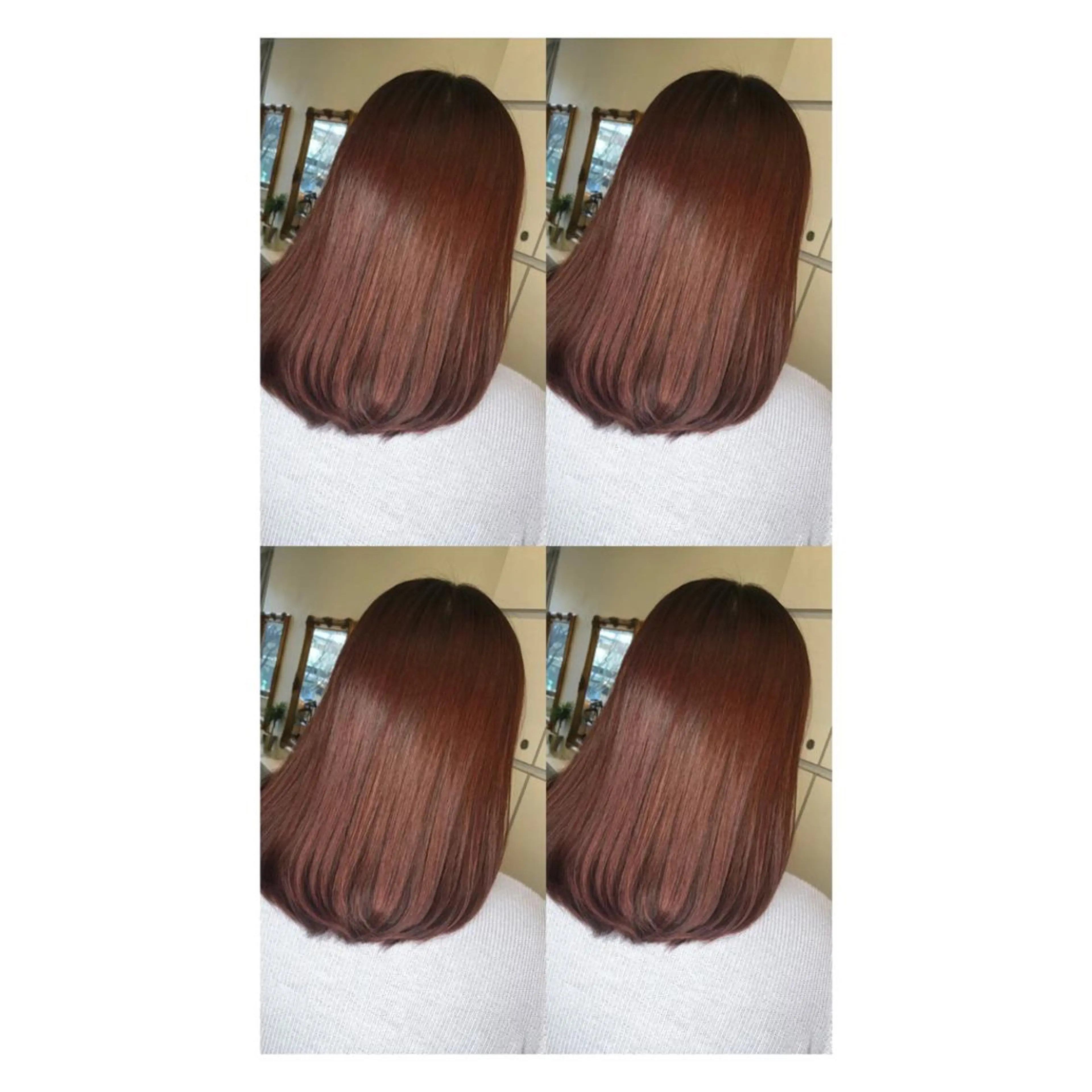 ミディアム カラー ヘアカラー トリートメント 店長✨レイヤー✖️ 髪質改善✖️韓国ヘアのヘアスタイル