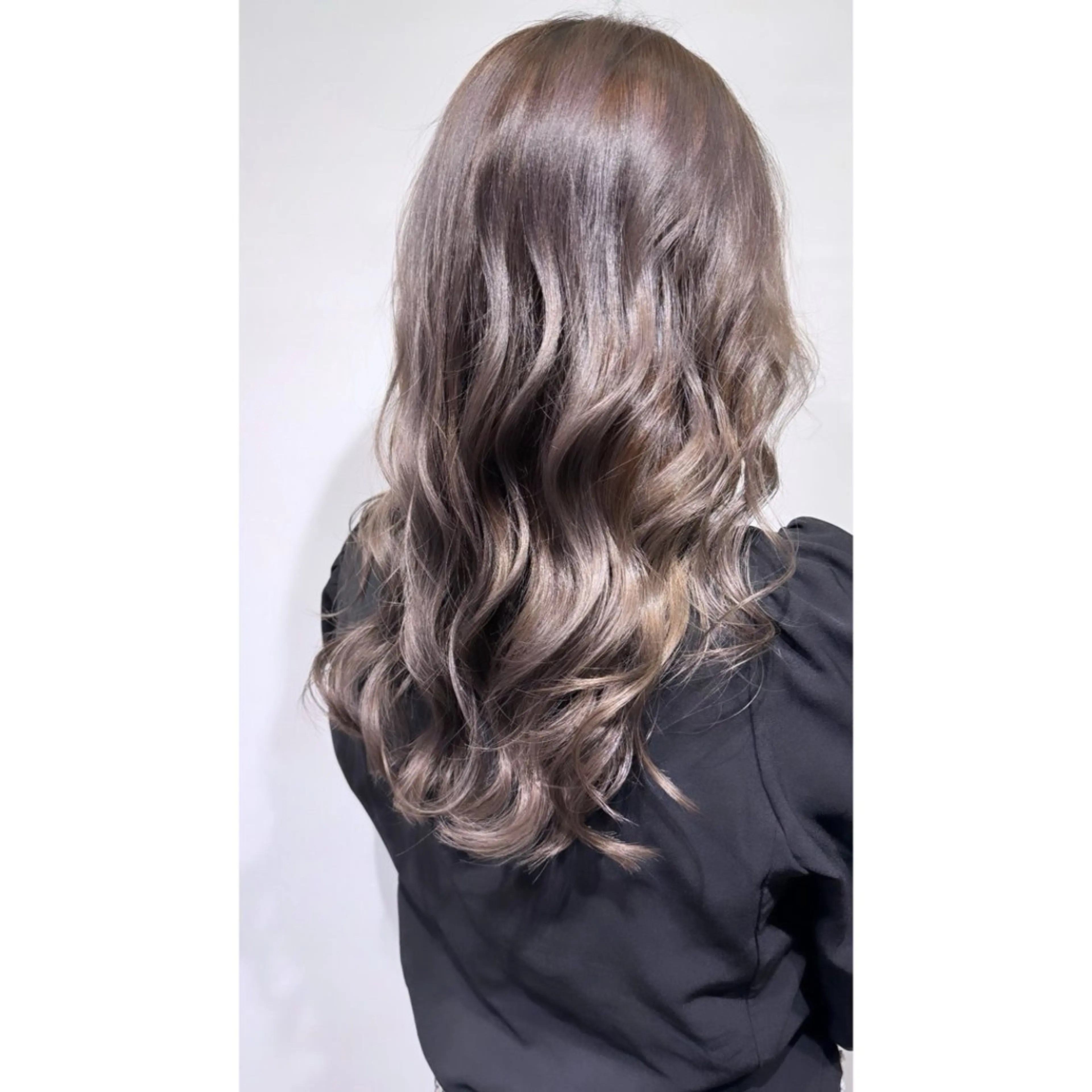 ロング カラー カット ヘアカラー トリートメント beaute錦糸町 🦖⋆͛yuka💚のヘアスタイル