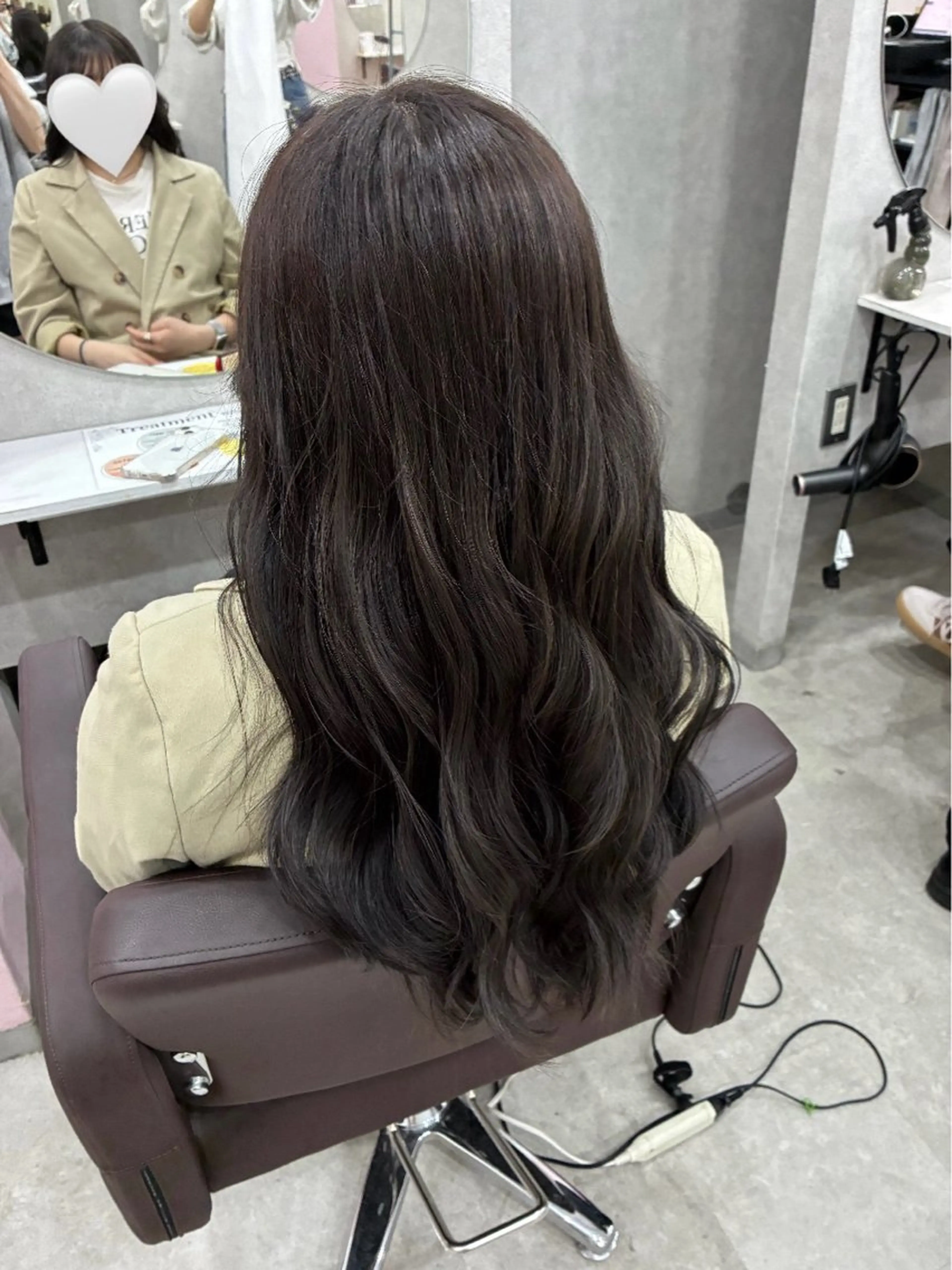 ロング カラー 梅原 姫🍬🐰のヘアスタイル