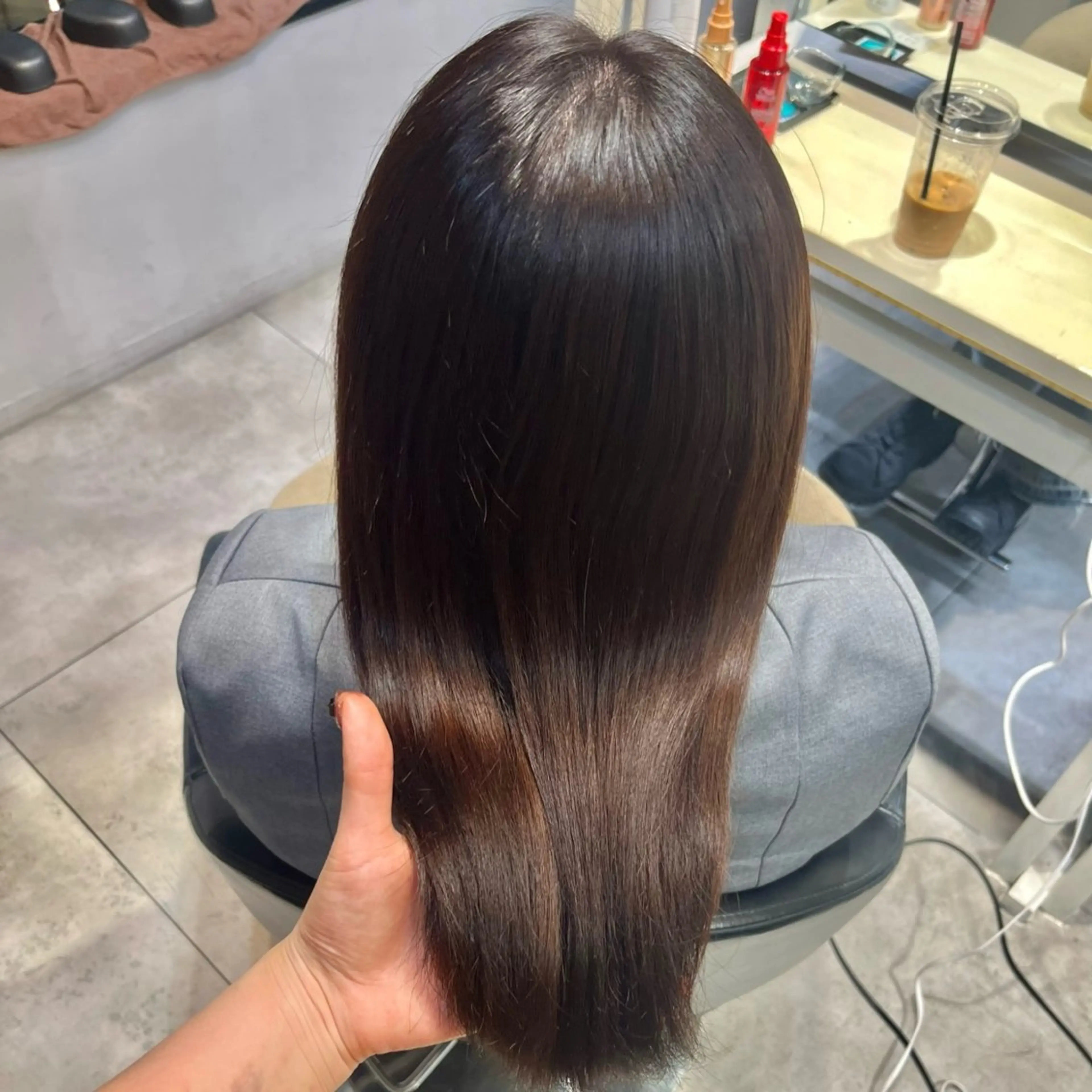 セミロング カラー ヘアカラー トリートメント 🎀愛されモテ カラー🎀/moeのヘアスタイル