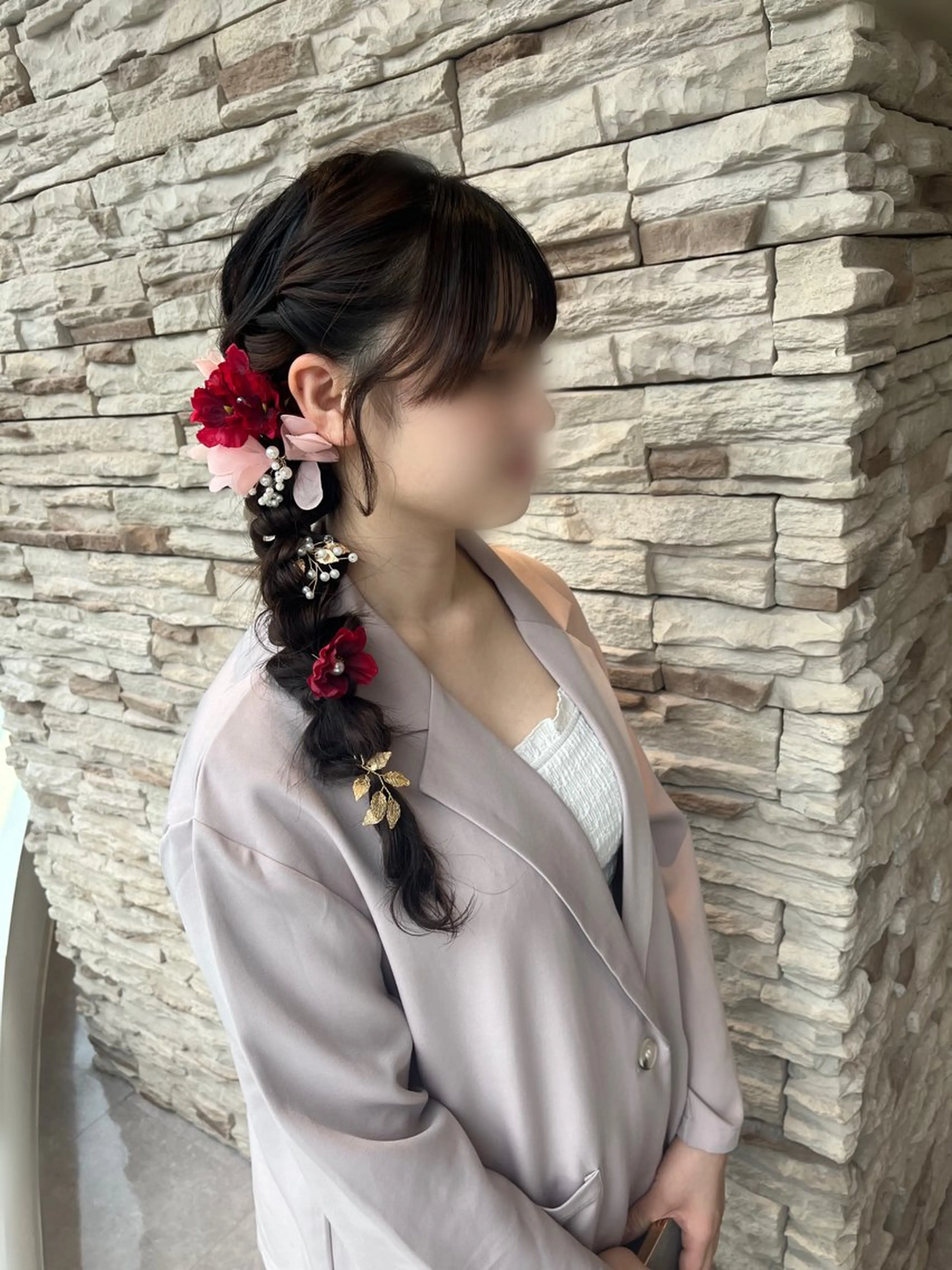 ヘアアレンジ toiro／ fuminaのヘアスタイル