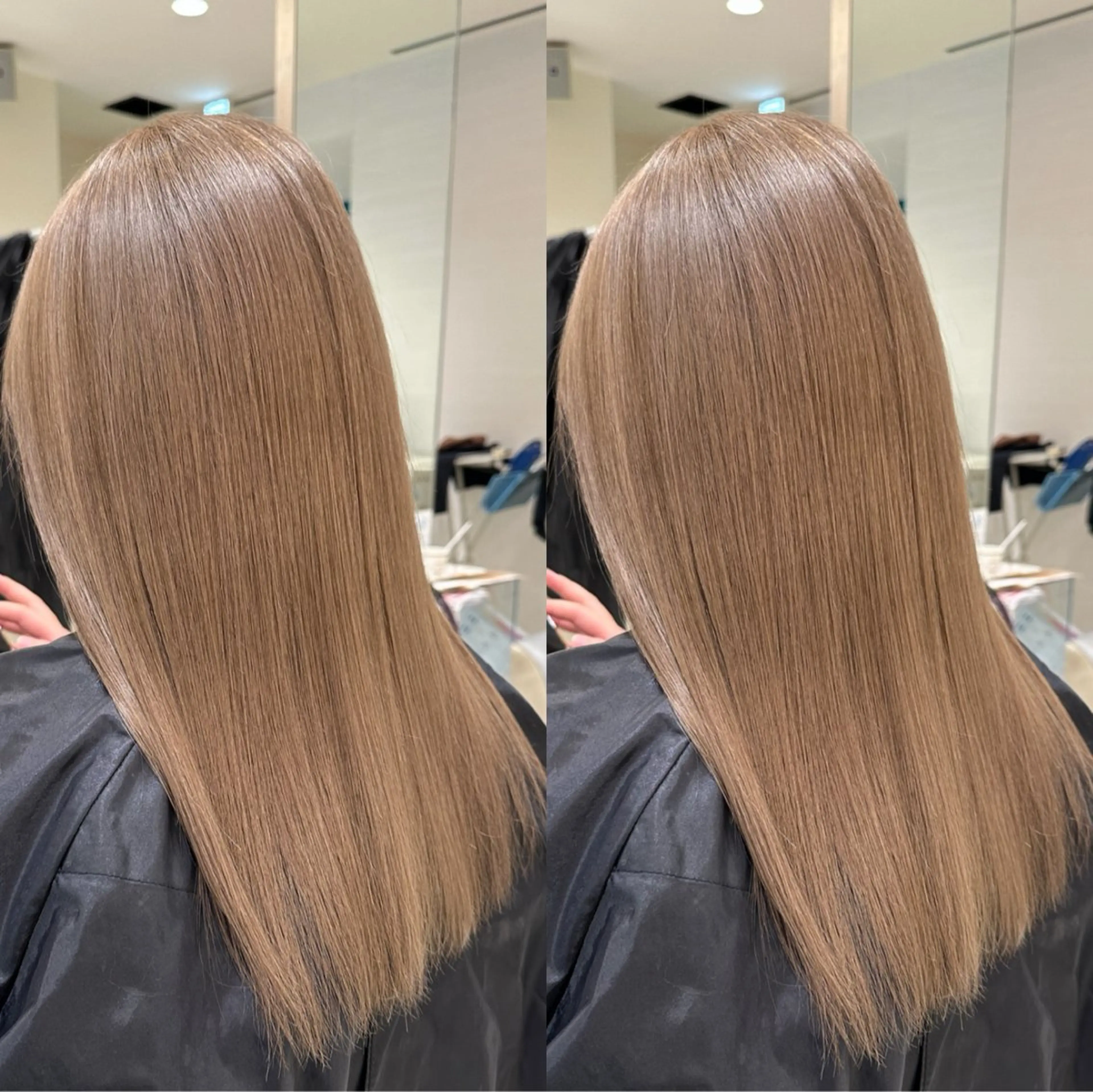 カラー ヘアカラー 海希/ブリーチ透明カ ラー/レイヤーカットのヘアスタイル