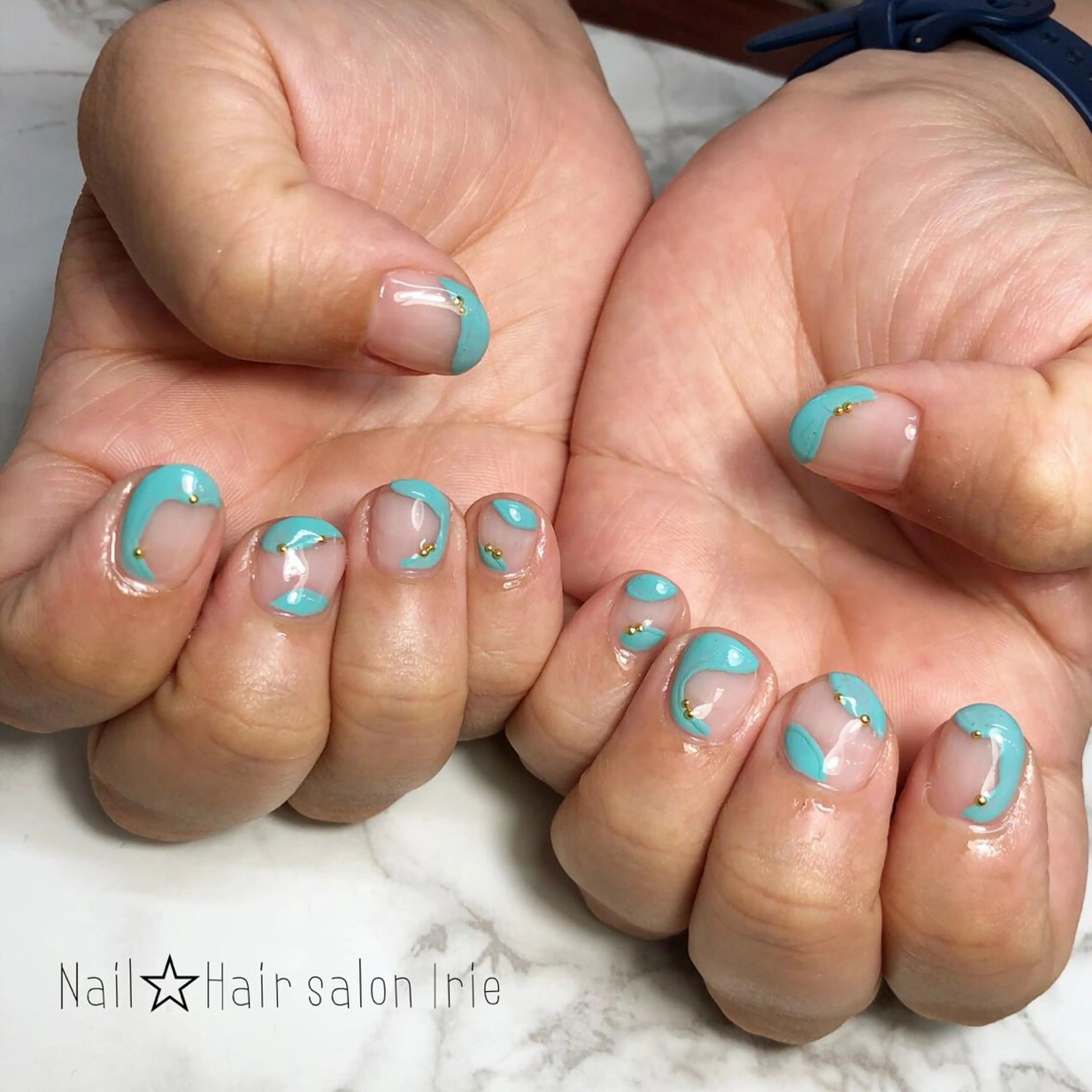 ネイル ハンドネイル Hair salon Irie所属・與儀 知佳のネイルデザイン