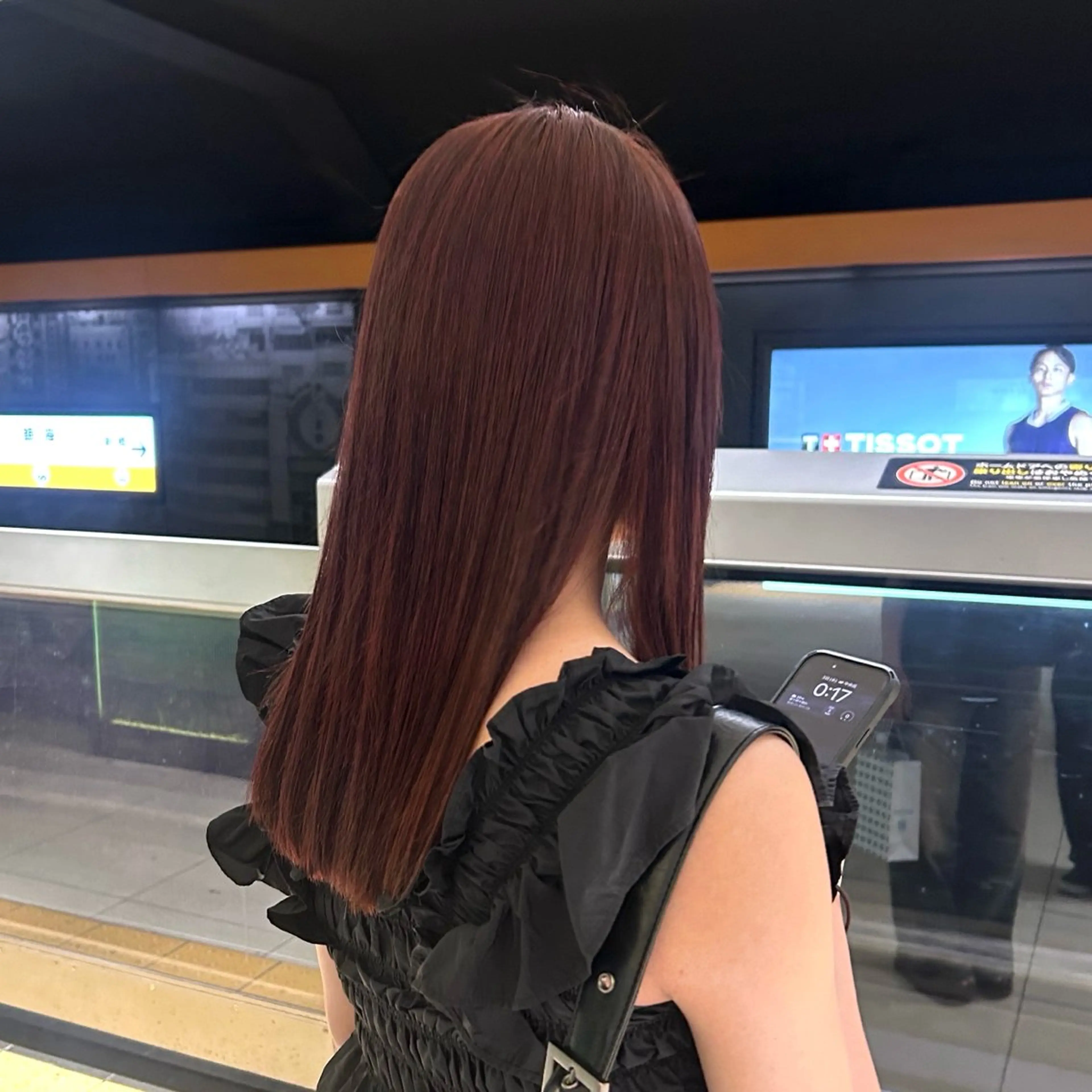カラー 透けカラー♡ のぐちまおのヘアスタイル