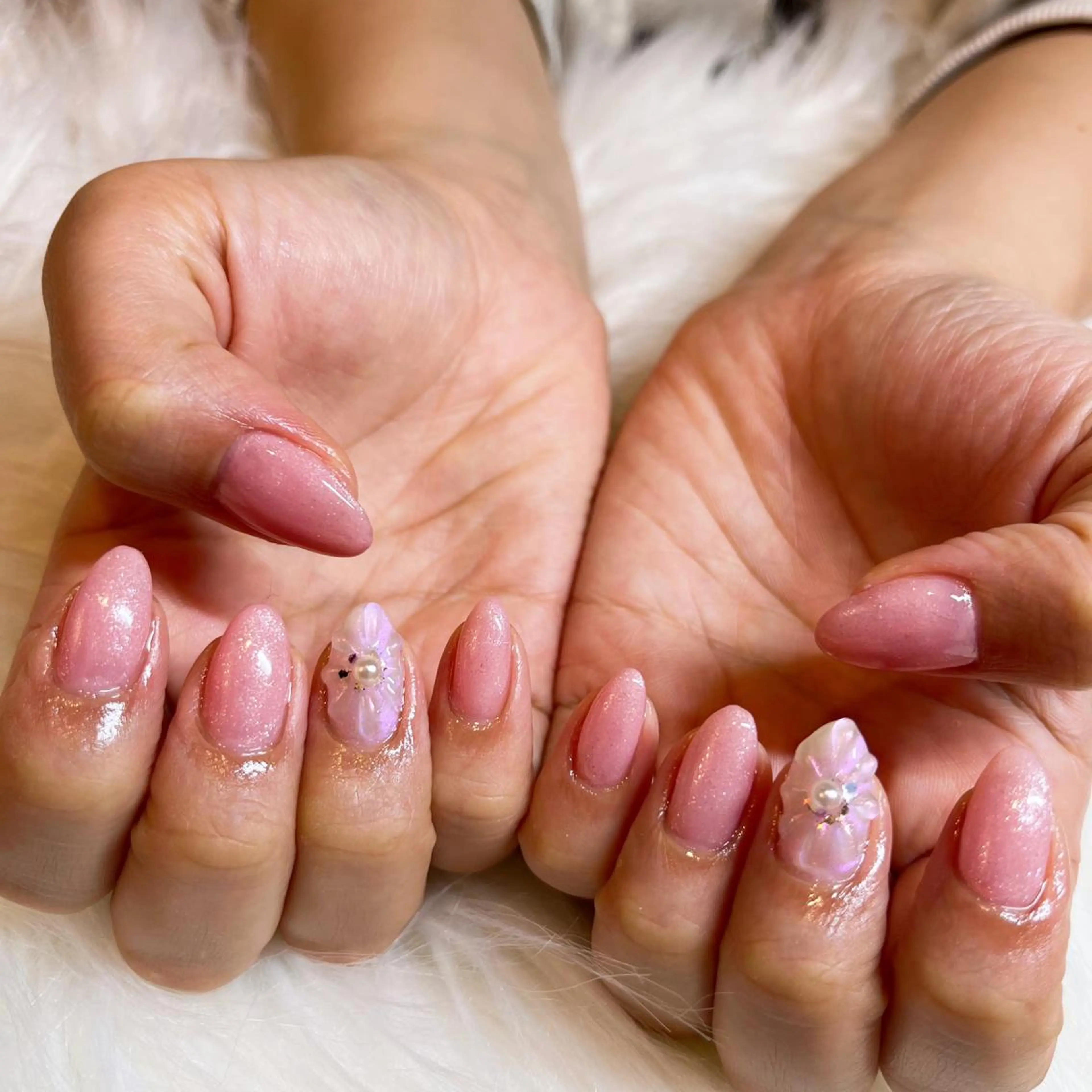 ミディアム ネイル MKY salonのネイルデザイン