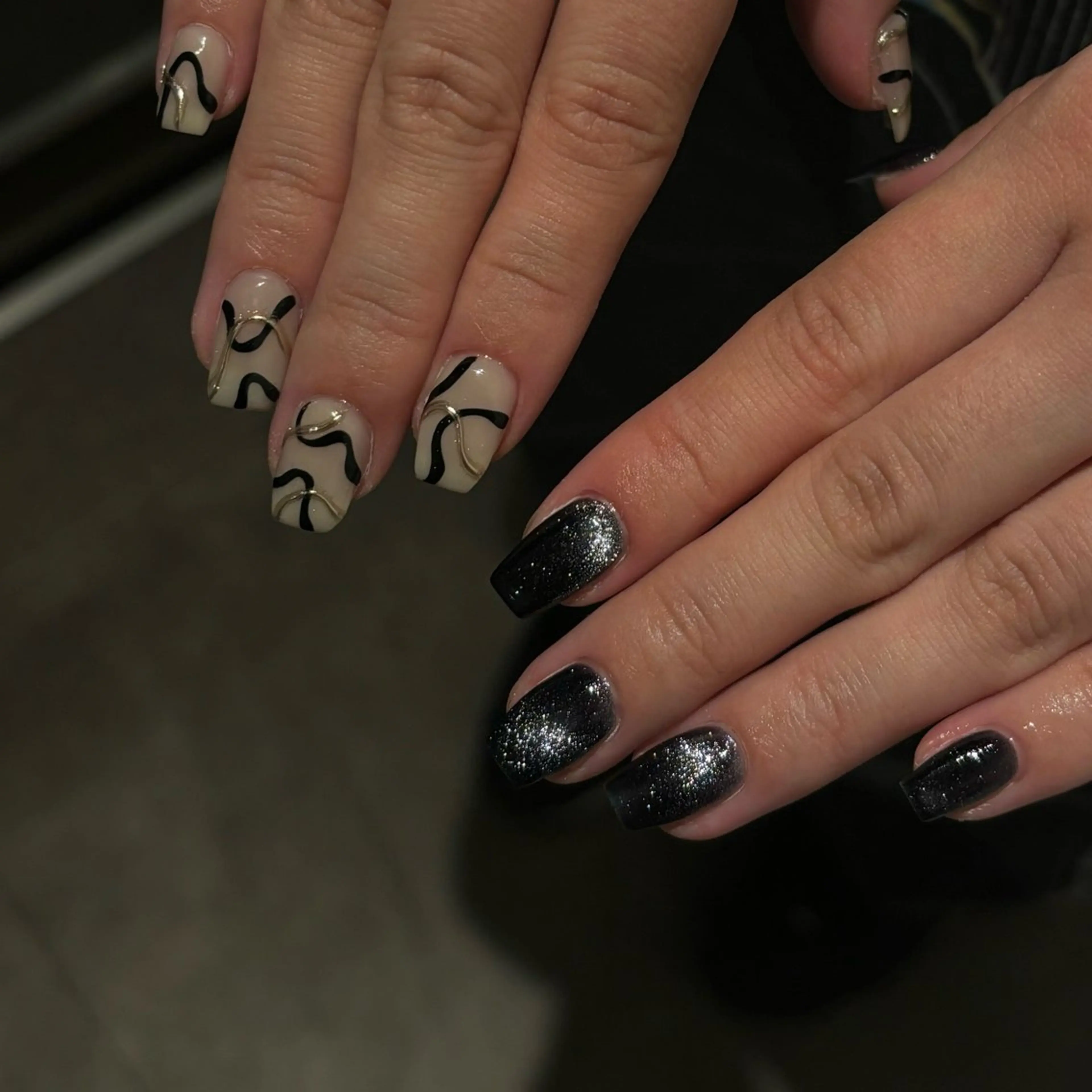 ネイル 蓮見 空楽のネイルデザイン