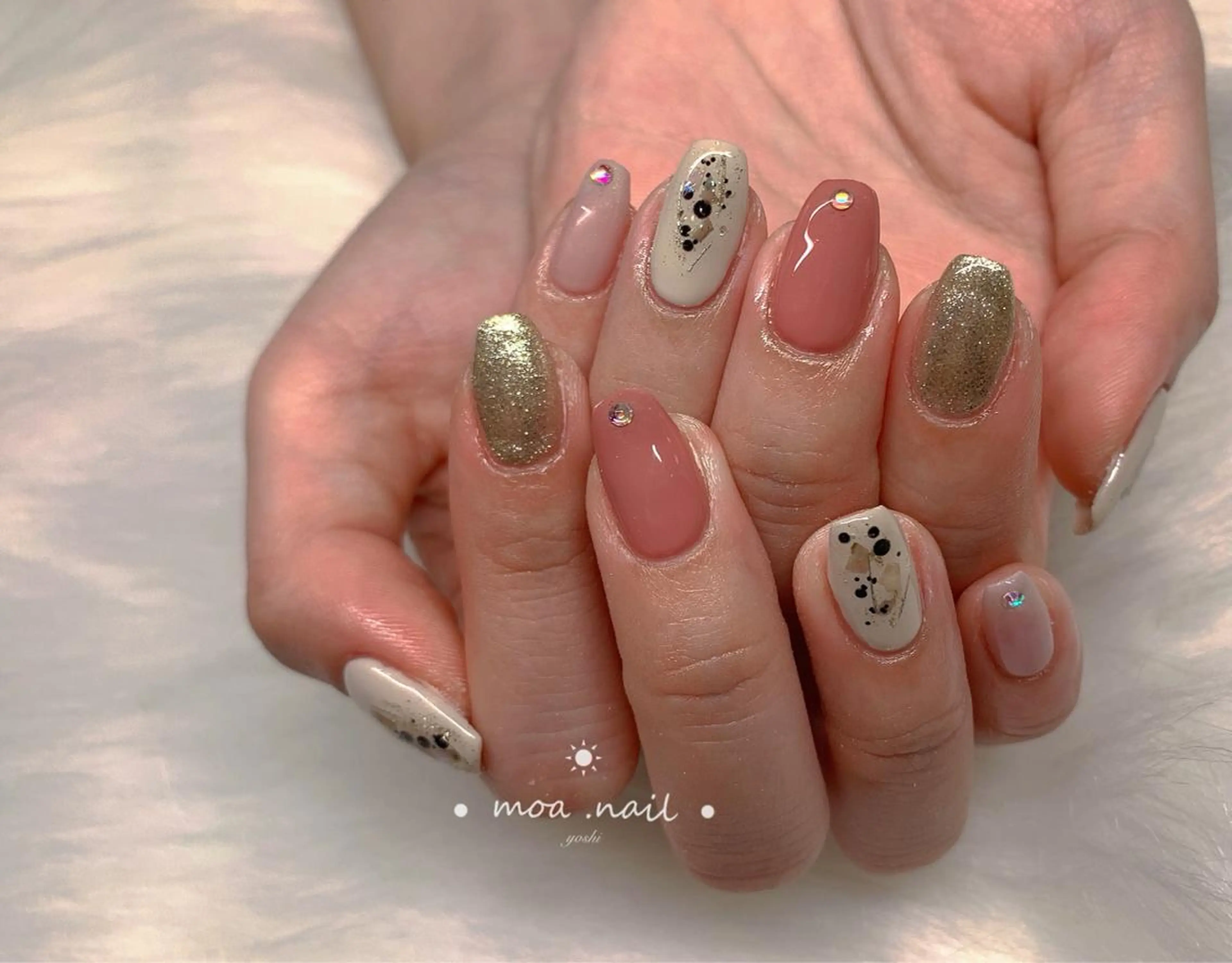 ネイル シンプルネイル MoaNail🫶 Yoshiのネイルデザイン