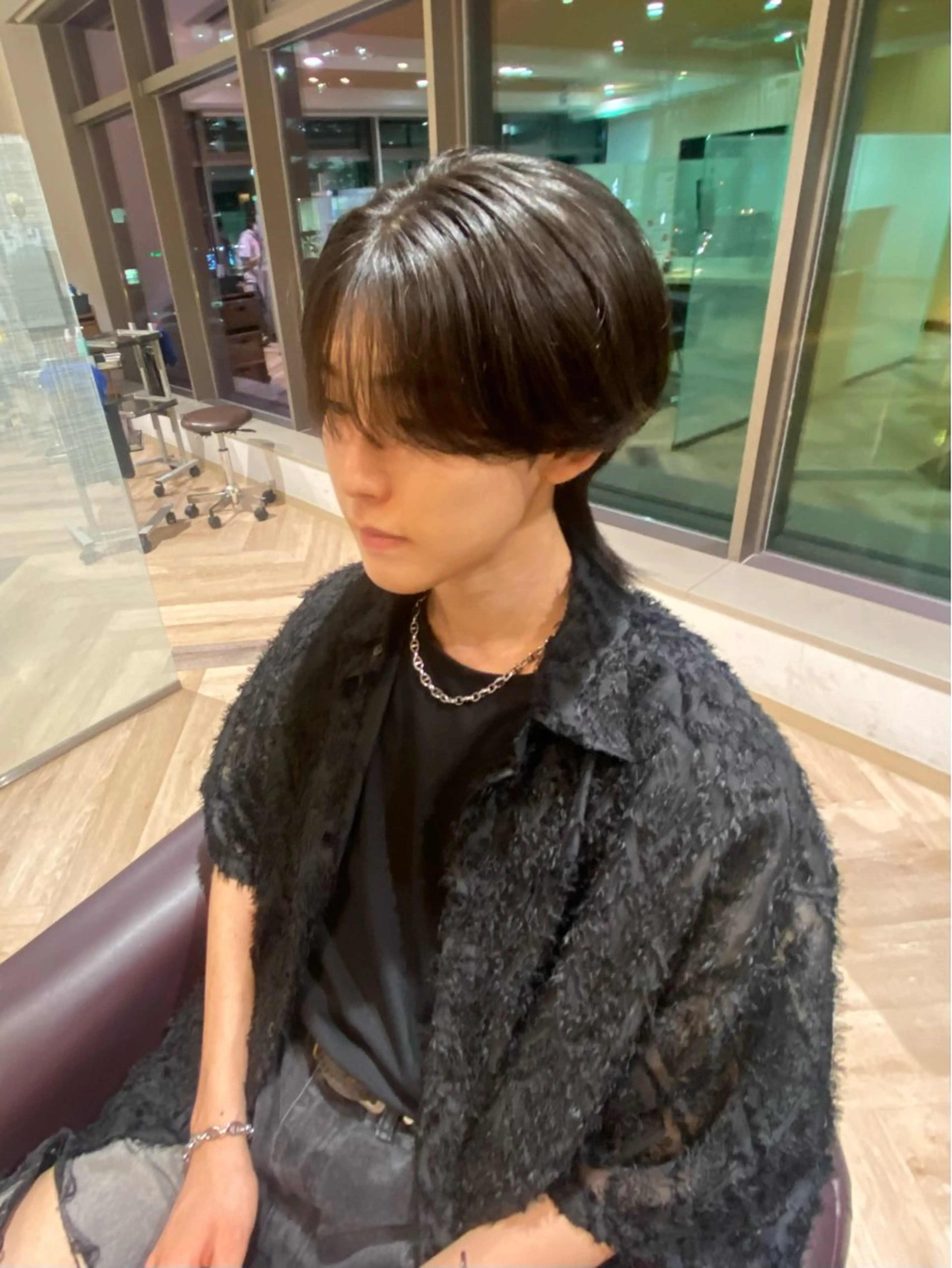 ショート メンズ メンズ特化/フェザー /パーマ/伊勢元のヘアスタイル