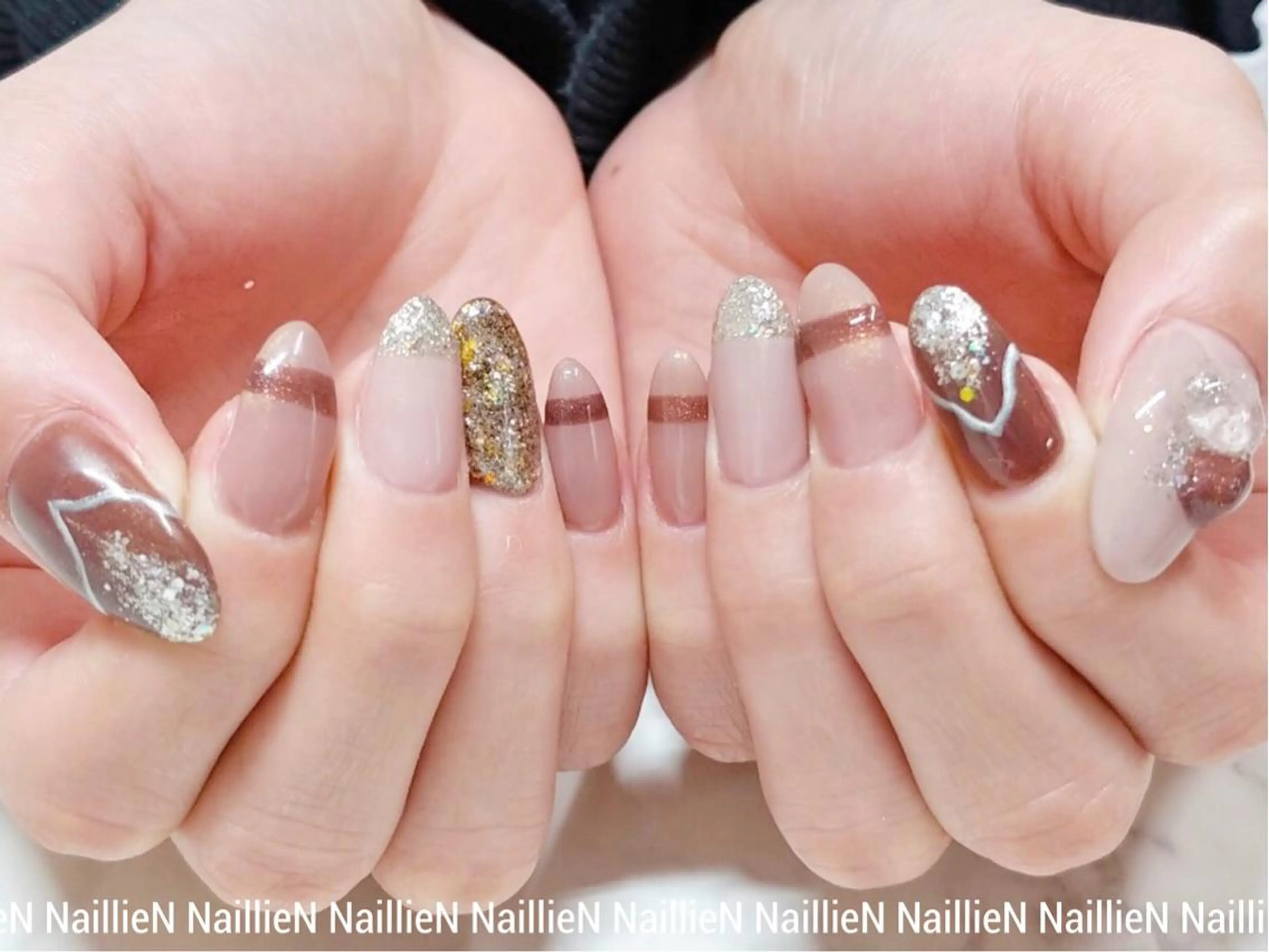 ネイル 持ち込み Nail lieNのネイルデザイン