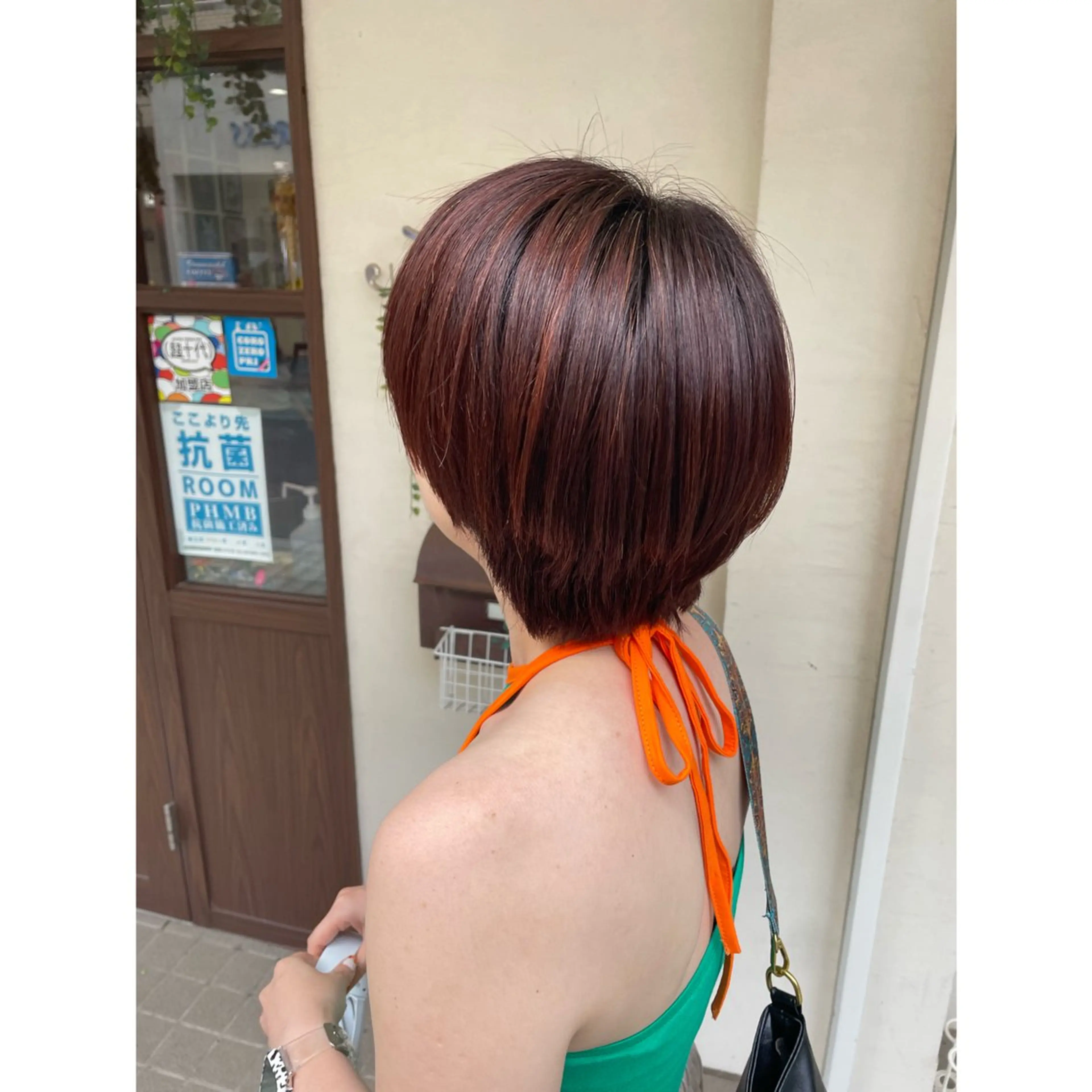 【 🤍初めての方限定🐈 】艶カラー+髪質改善トリートメントの写真