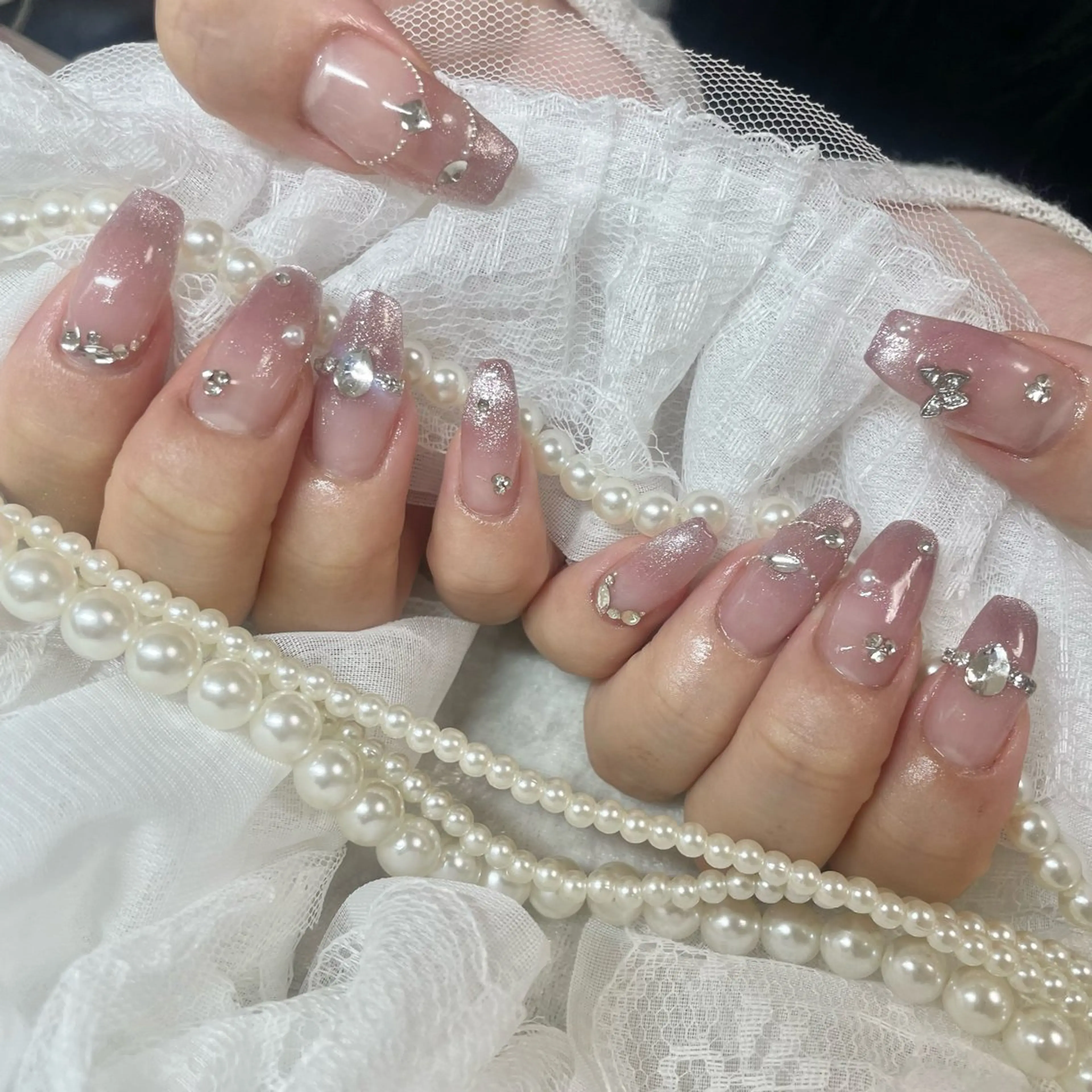 ネイル ワンホンネイル ハンドネイル 🎀AYAKO 🎀中韓ネイルのネイルデザイン