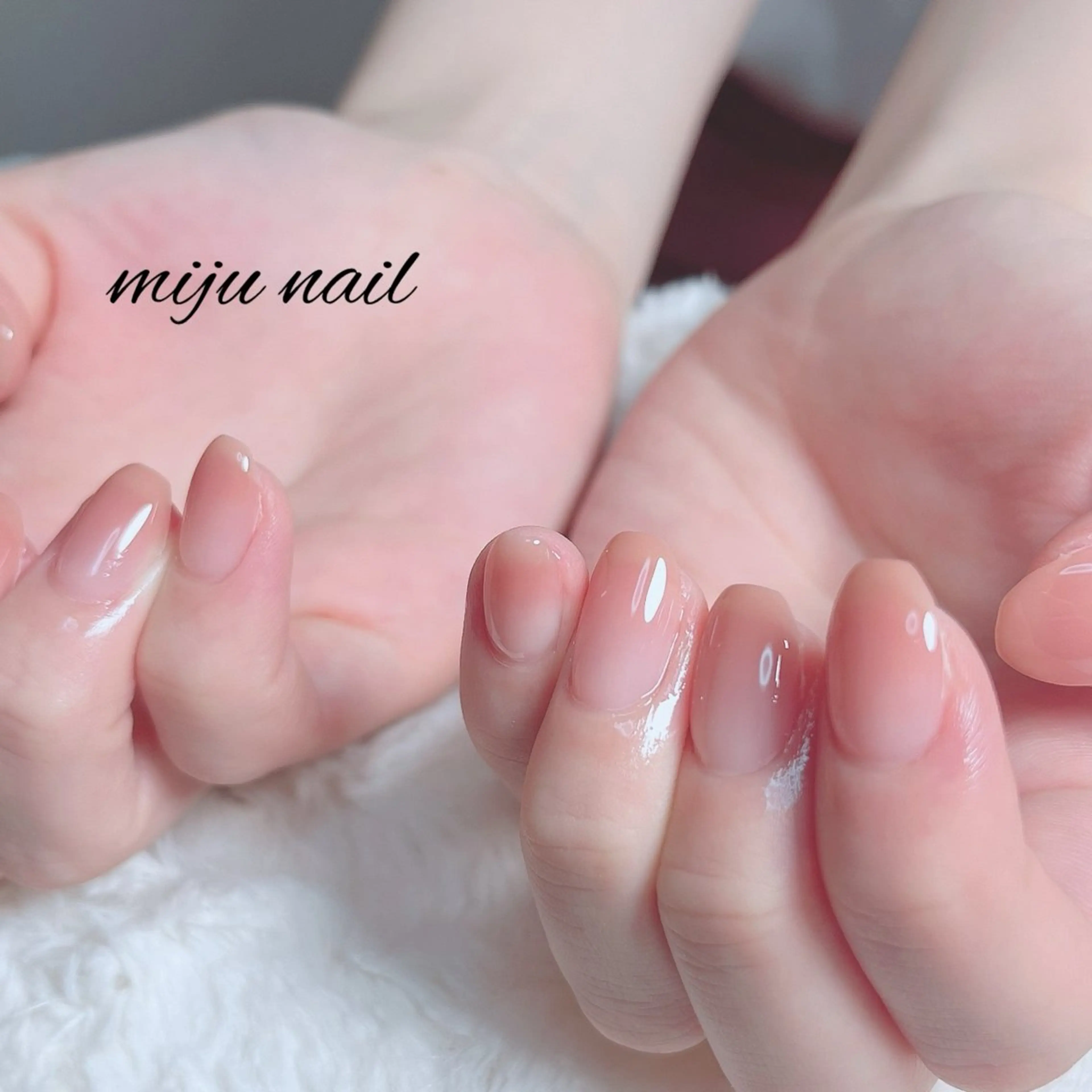 ネイル ❁miju nail 大人上品/自爪育成のネイルデザイン