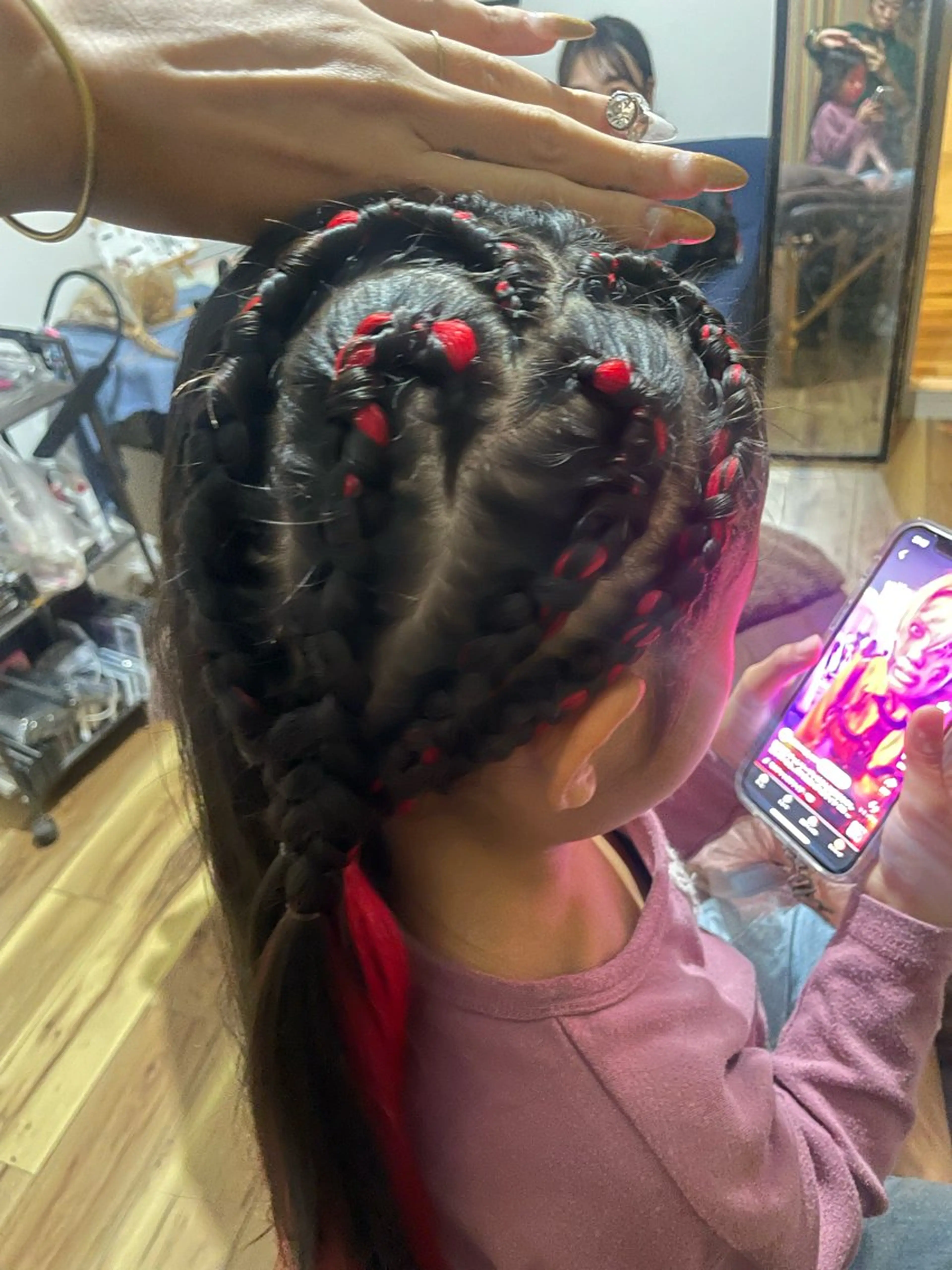 ヘアアレンジ ヘアセット 立川 慶美のマツエク・マツパデザイン