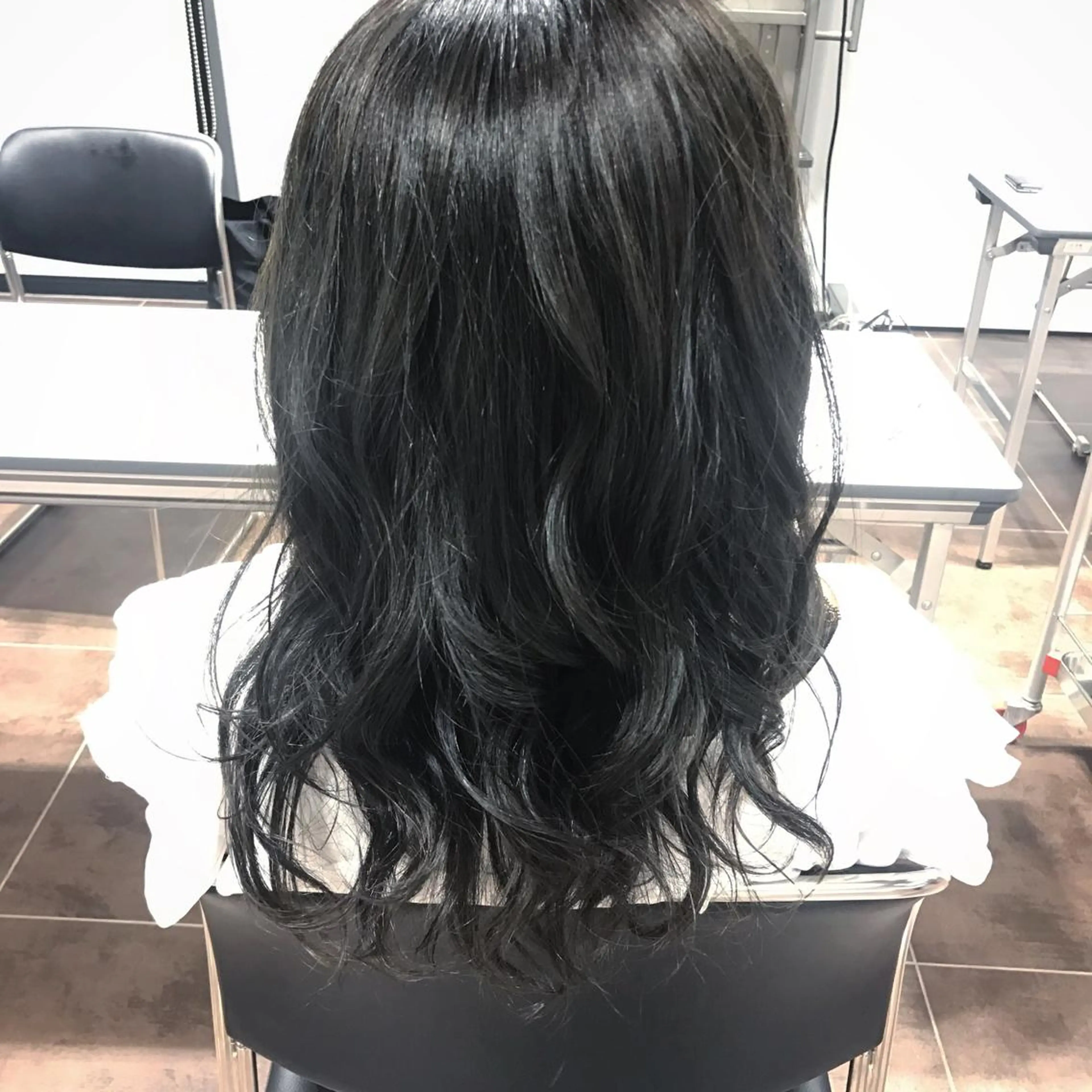 ロング カラー AMI ウルフパーマ/メンズのヘアスタイル